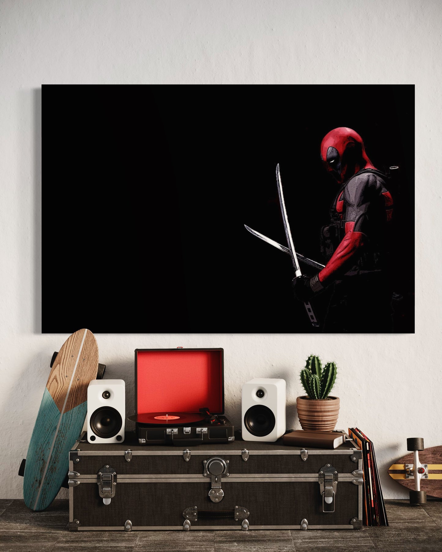 Cuadro decorativo canvas Deadpool 002
