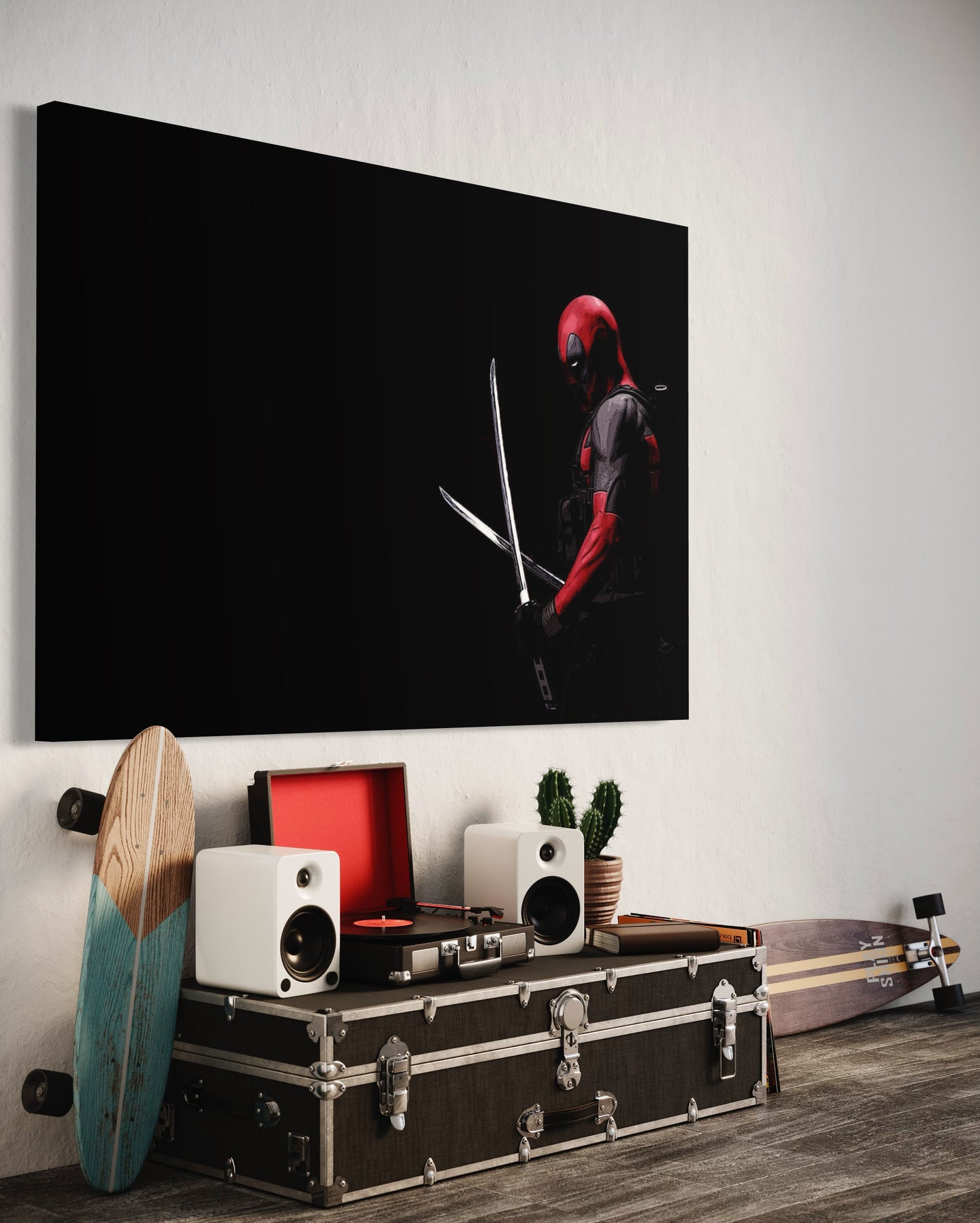 Cuadro decorativo canvas Deadpool 002