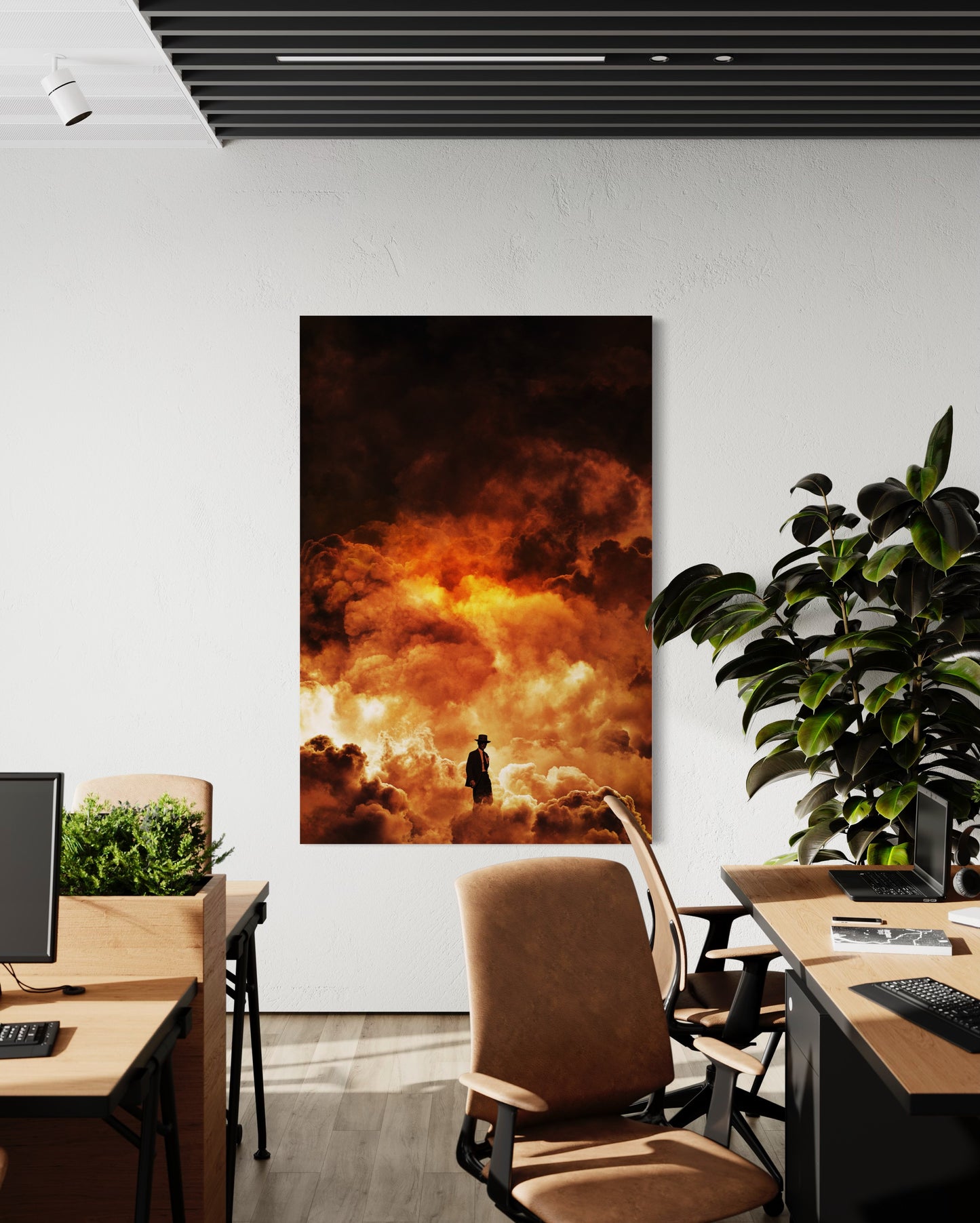 Cuadro decorativo canvas Oppenheimer 001