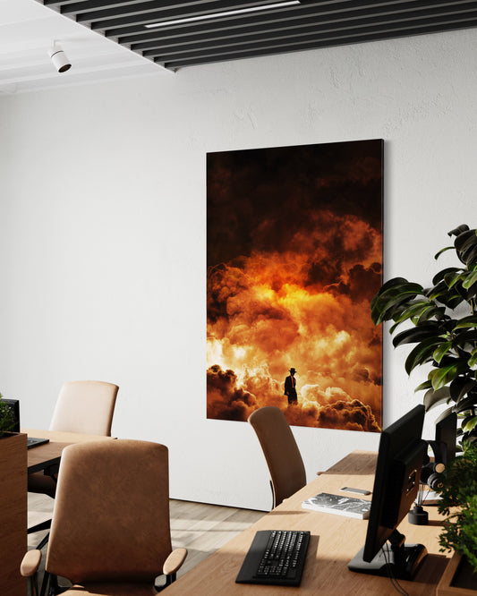 Cuadro decorativo canvas Oppenheimer 001