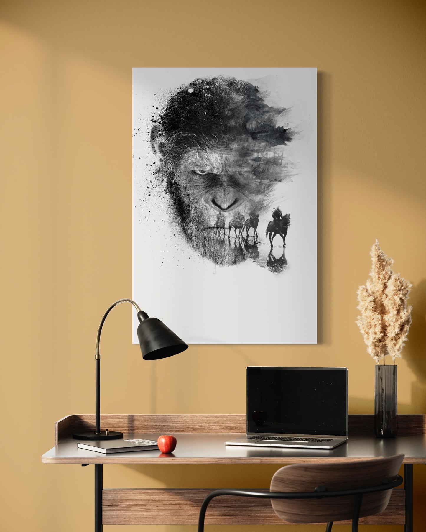 Cuadro decorativo canvas Planeta de los simios 001