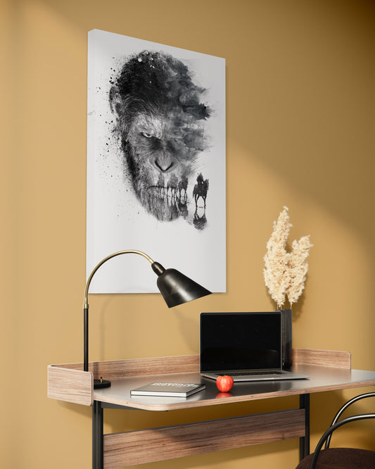 Cuadro decorativo canvas Planeta de los simios 001