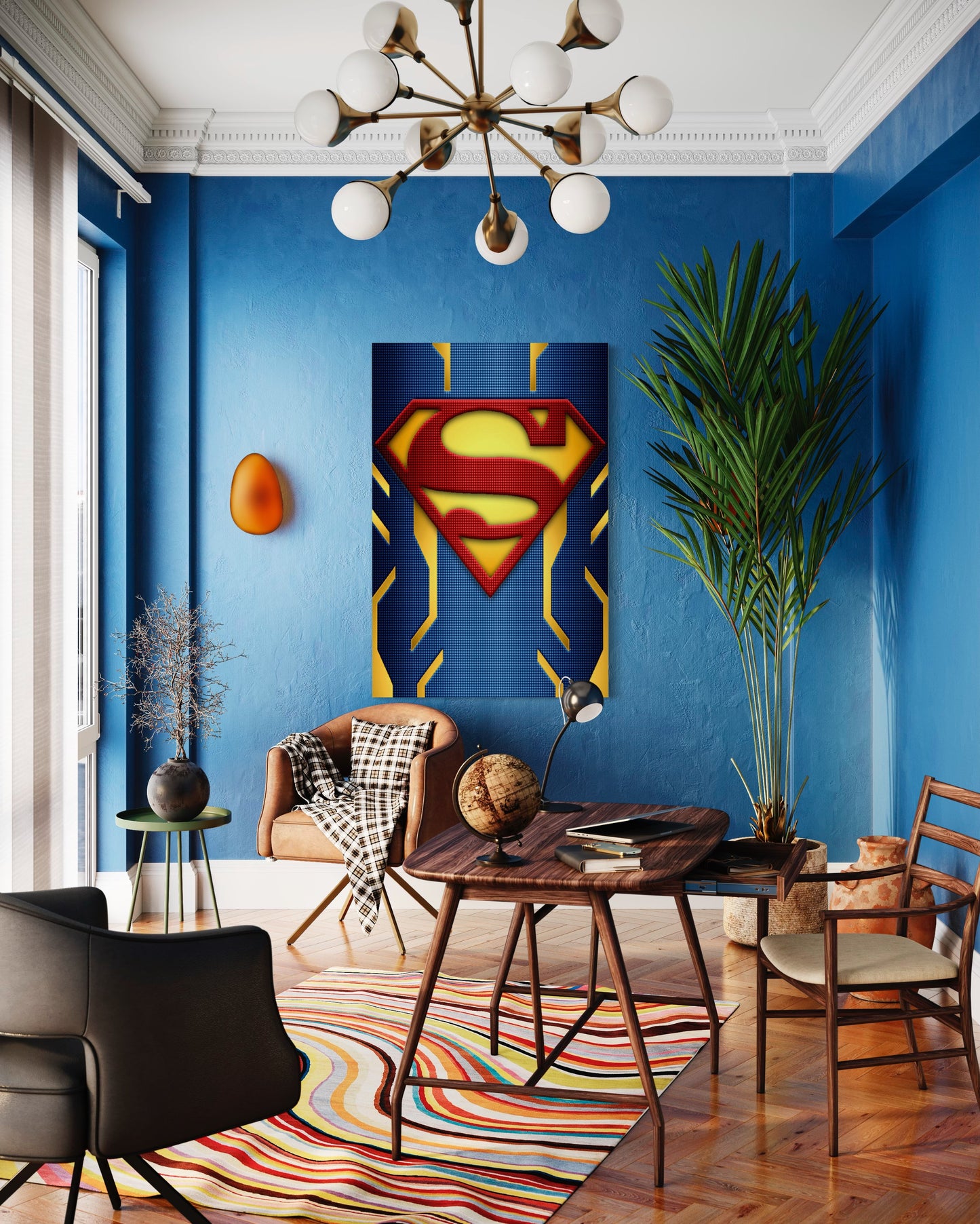 Cuadro decorativo canvas Superman 001