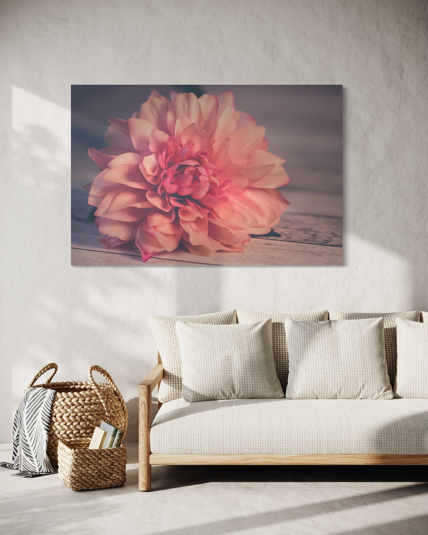 Cuadro decorativo canvas Flor 002