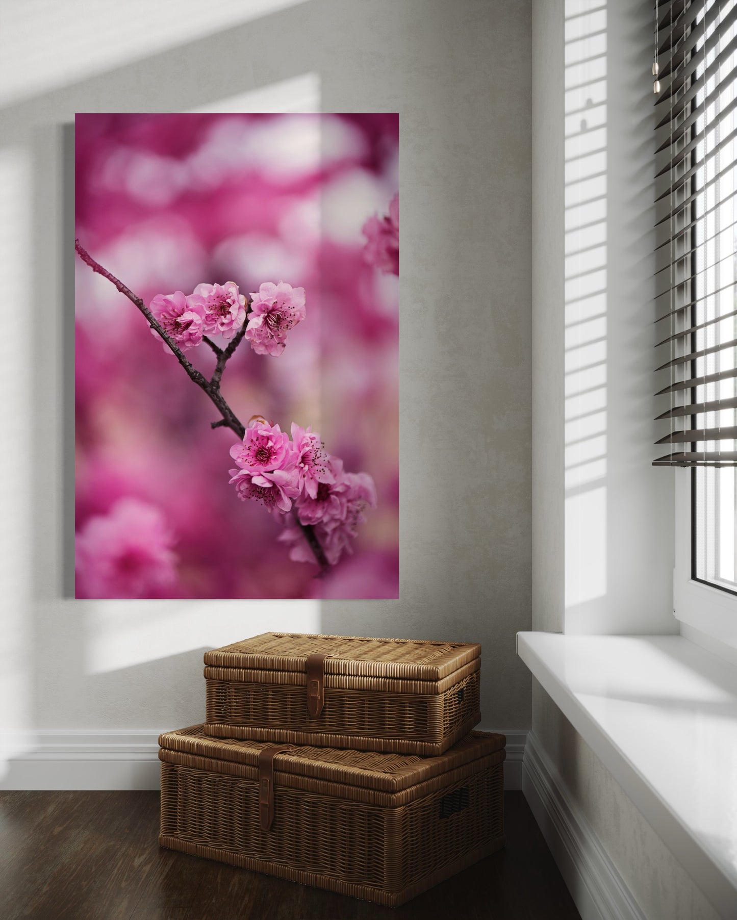 Cuadro decorativo canvas Flores 005