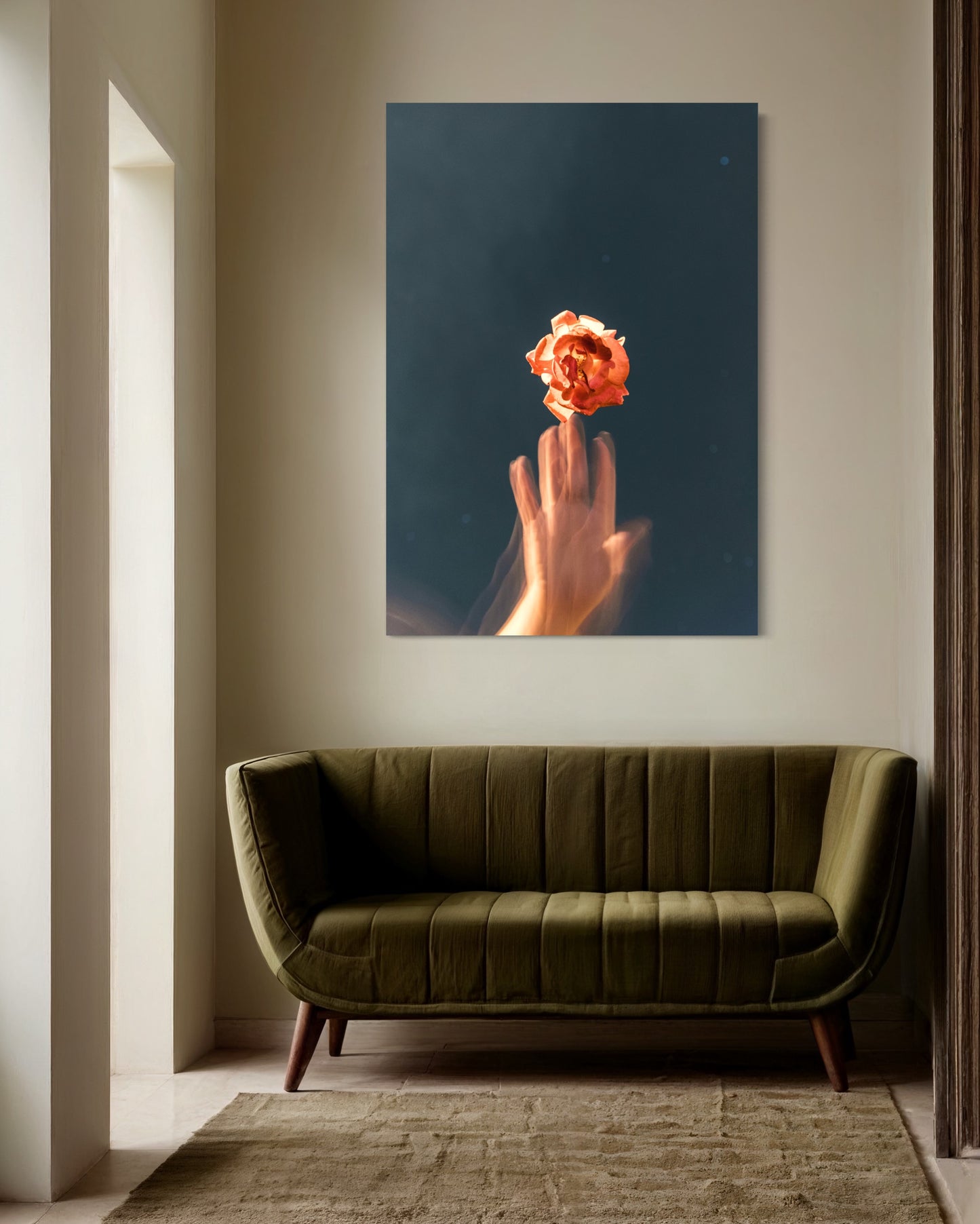 Cuadro decorativo canvas Flor