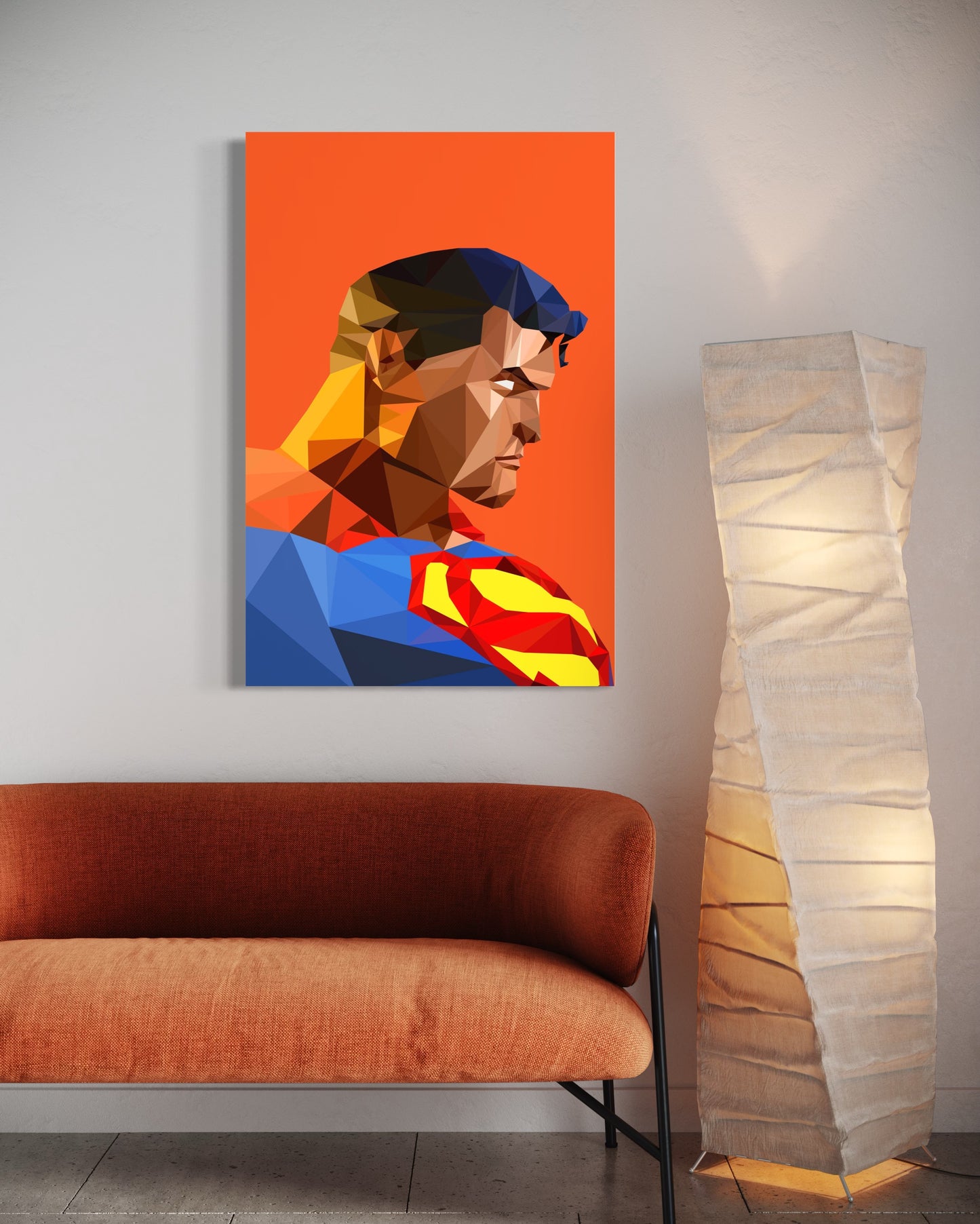 Cuadro decorativo canvas Superman 005