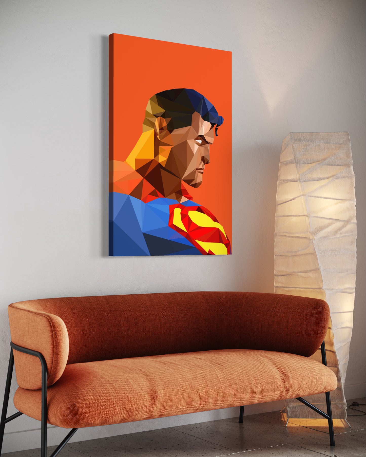 Cuadro decorativo canvas Superman 005