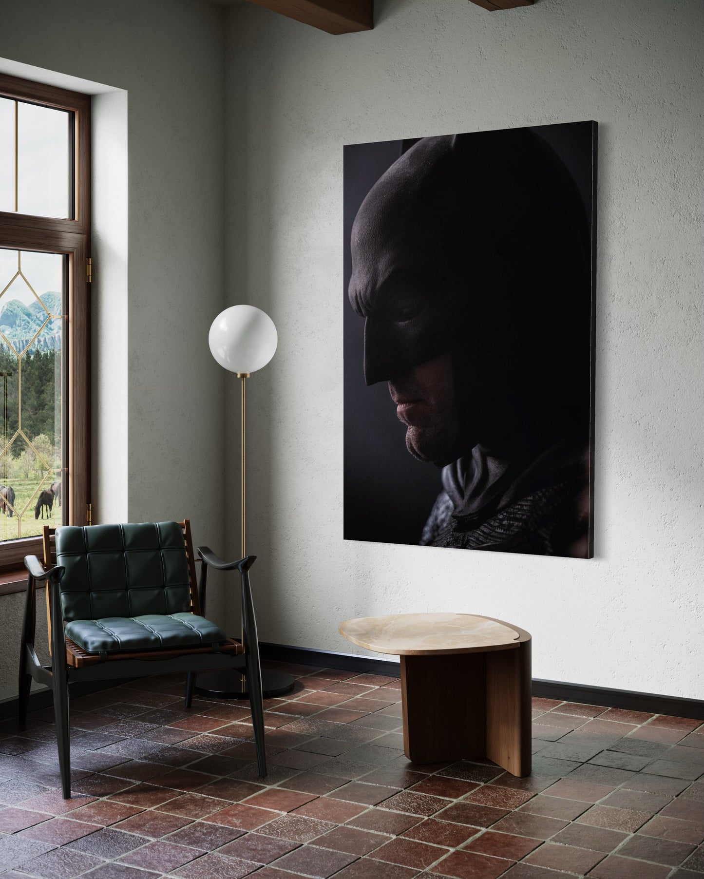 Cuadro decorativo canvas Batman v Superman 002