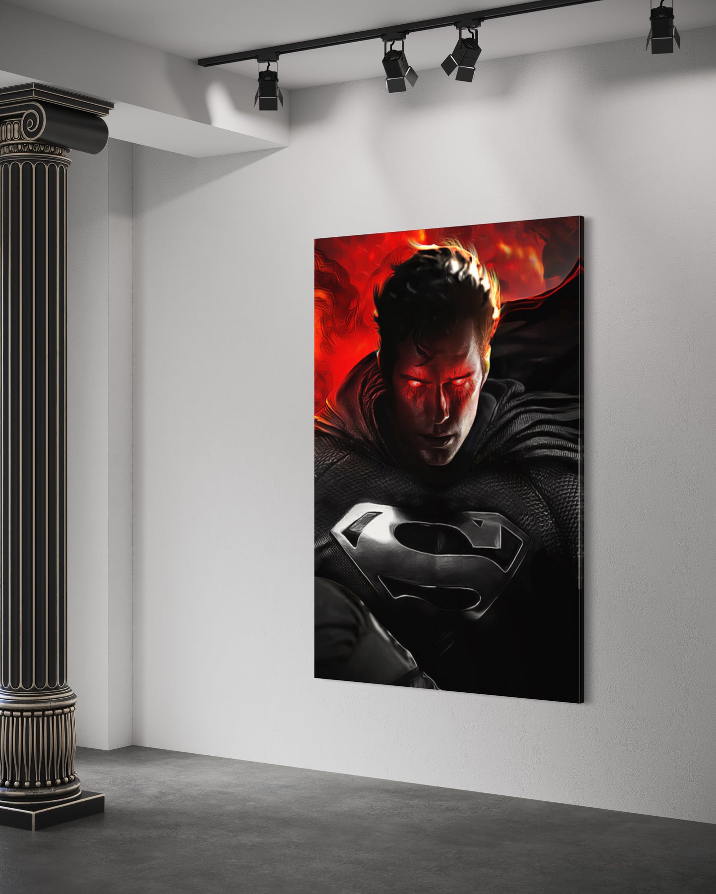 Cuadro decorativo canvas Superman 004
