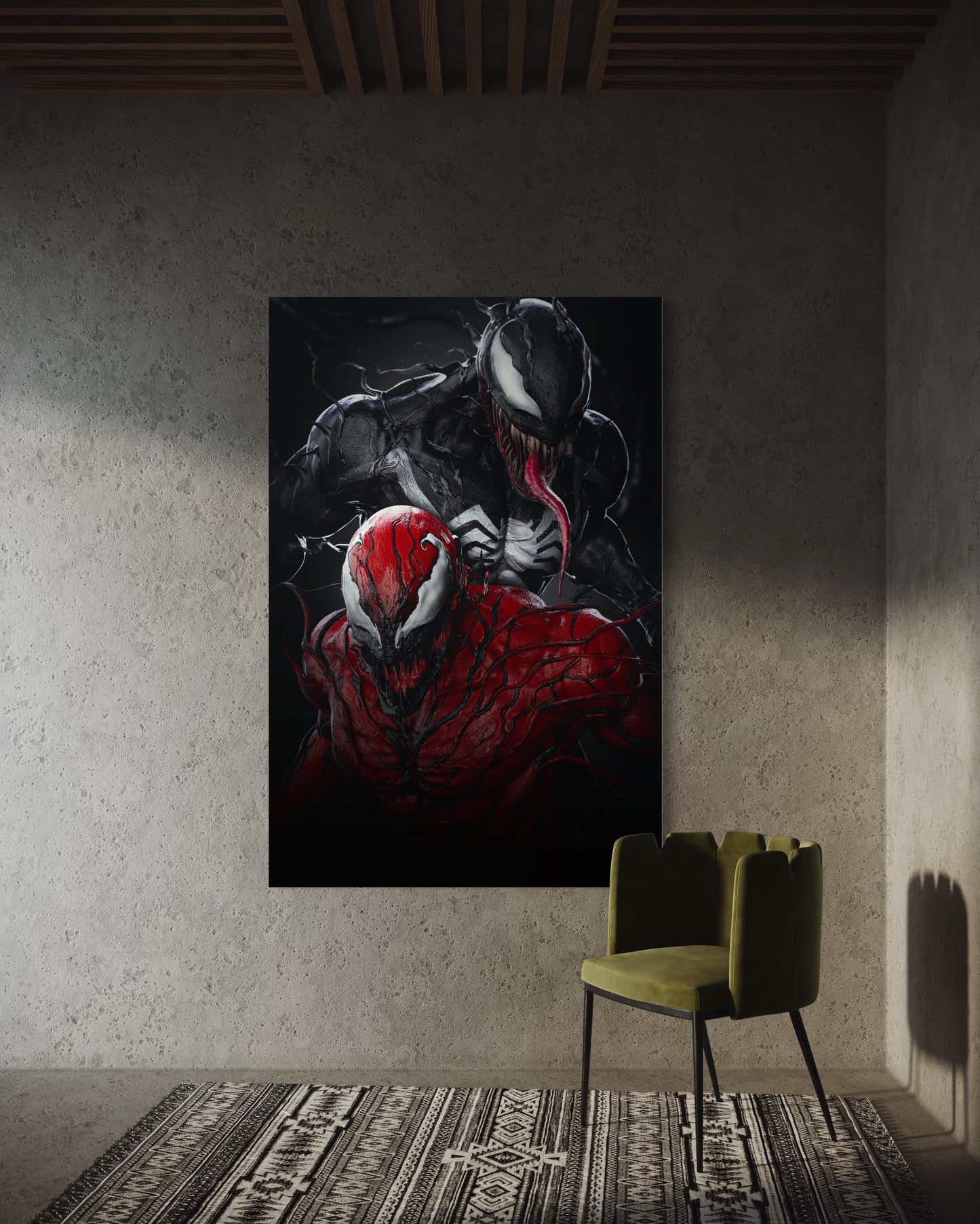 Cuadro decorativo canvas Venom & Carnage
