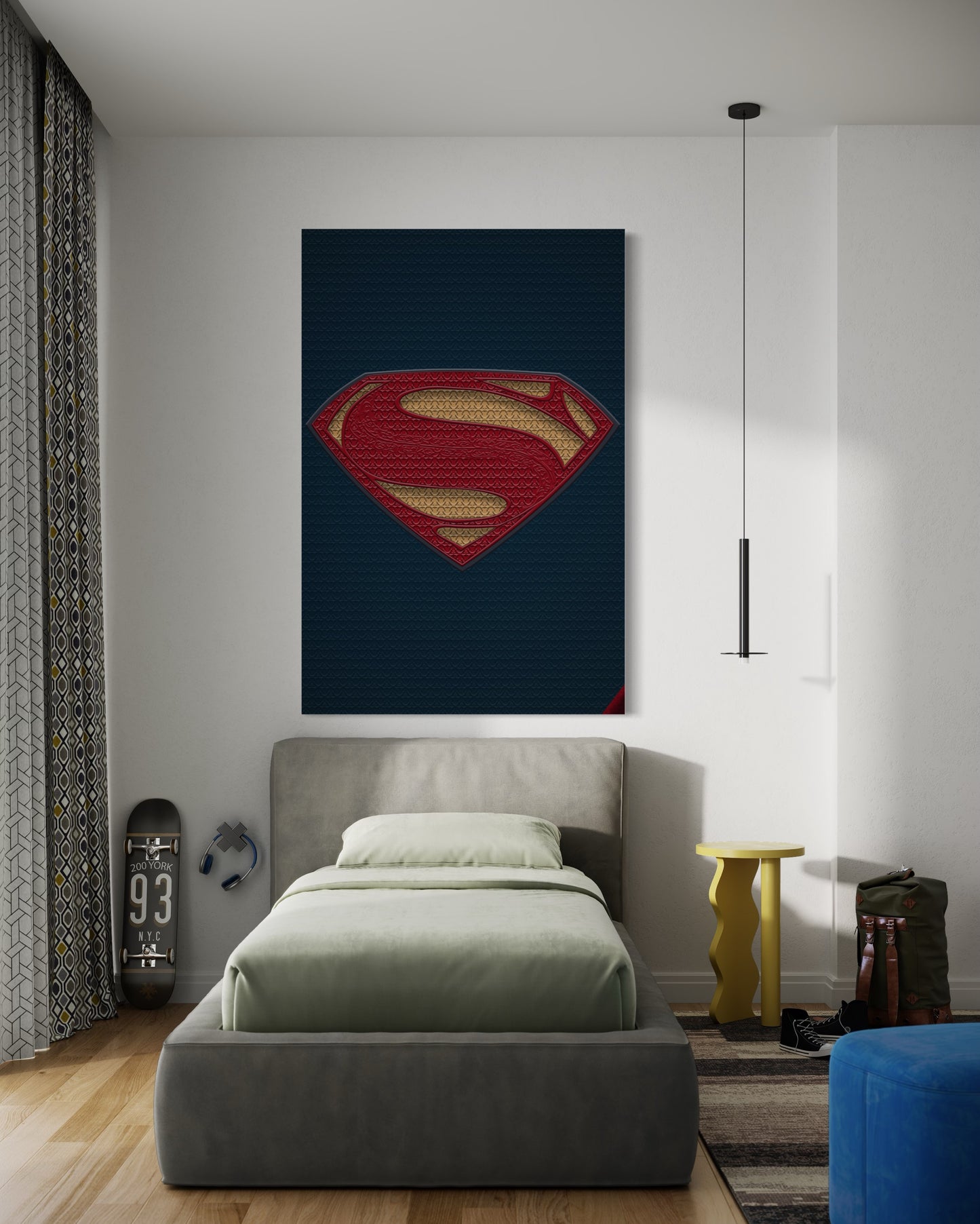 Cuadro decorativo canvas Superman 002
