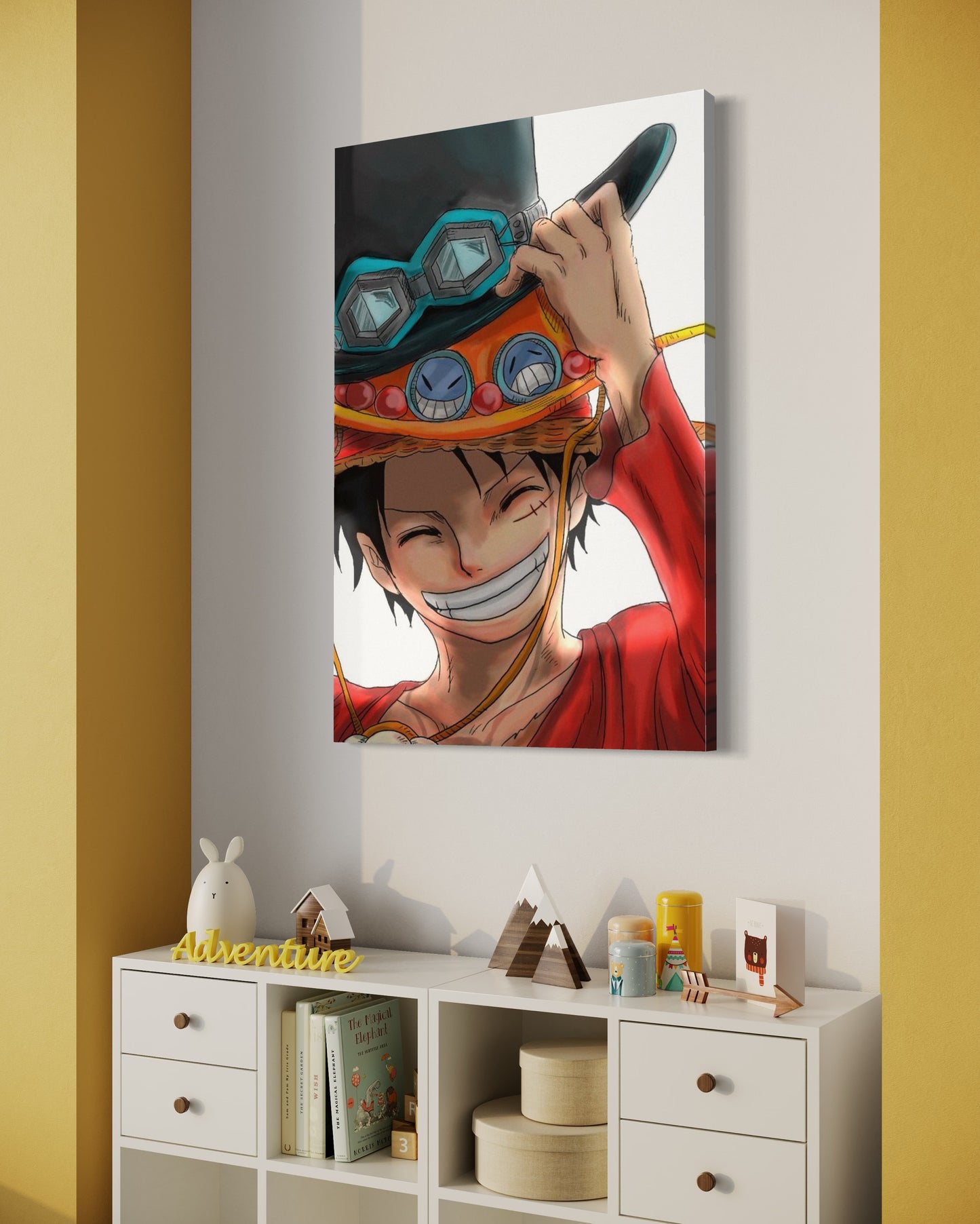 Cuadro decorativo canvas Monkey D. Luffy 002