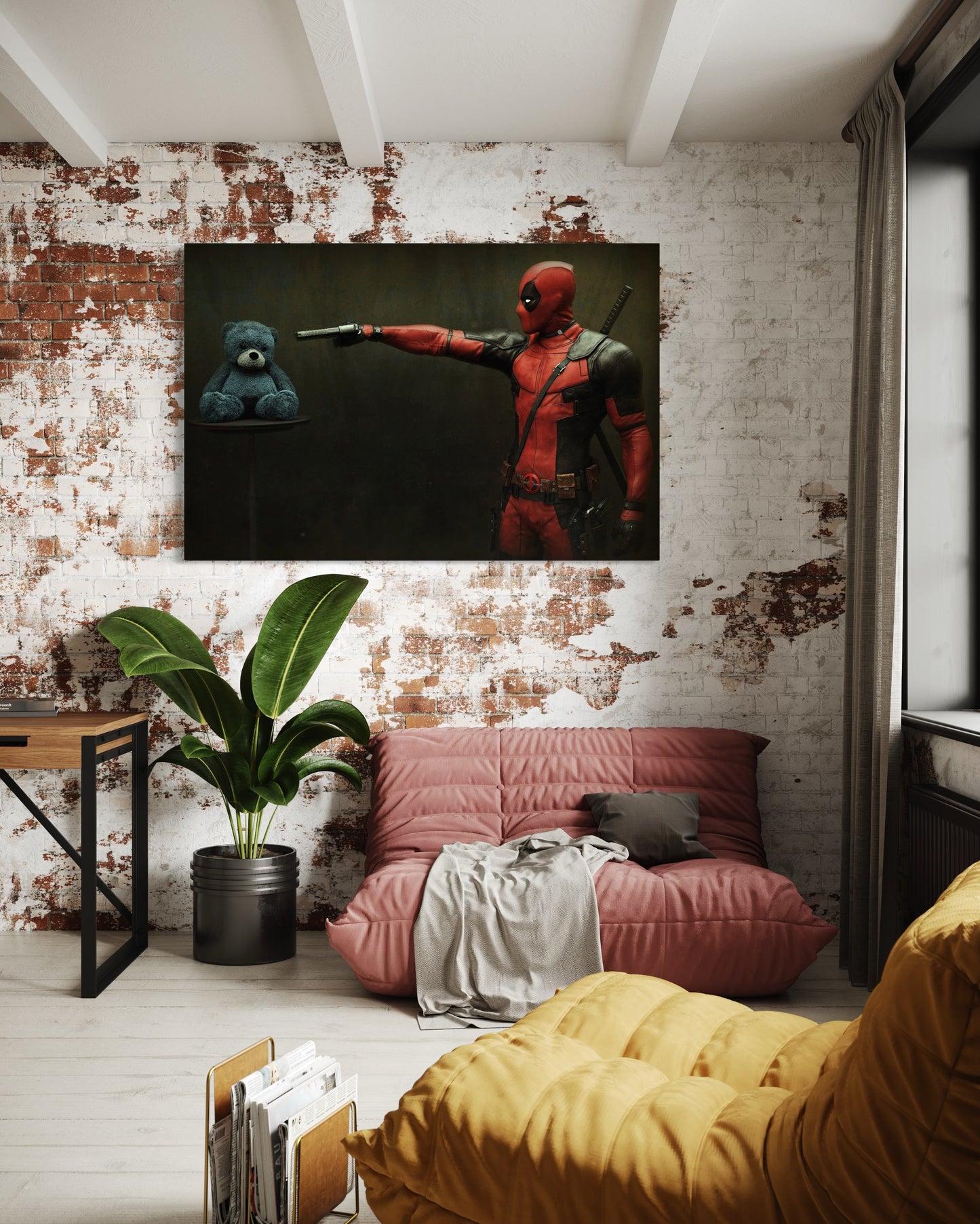 Cuadro decorativo canvas Deadpool 004