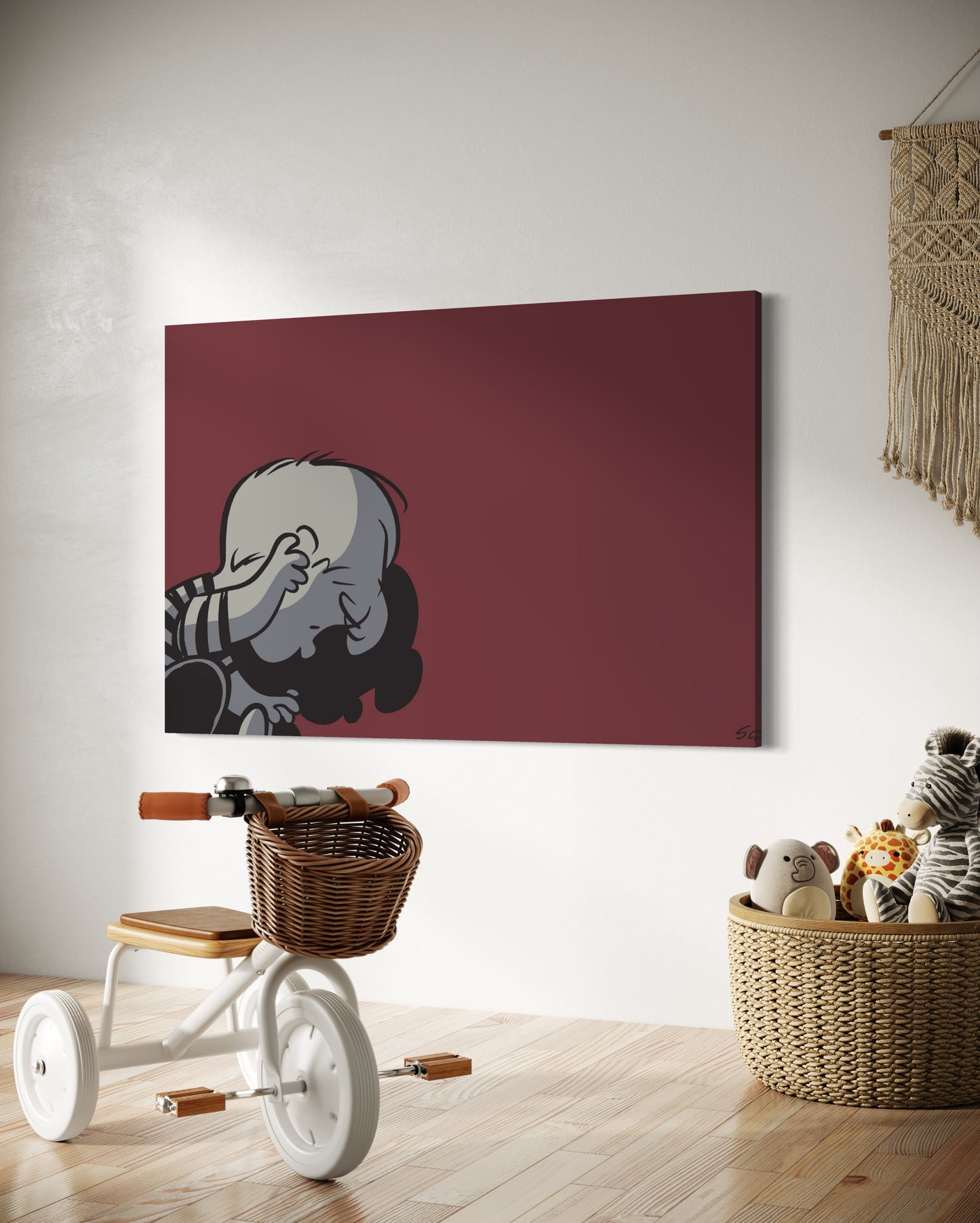 Cuadro decorativo canvas Shroeder
