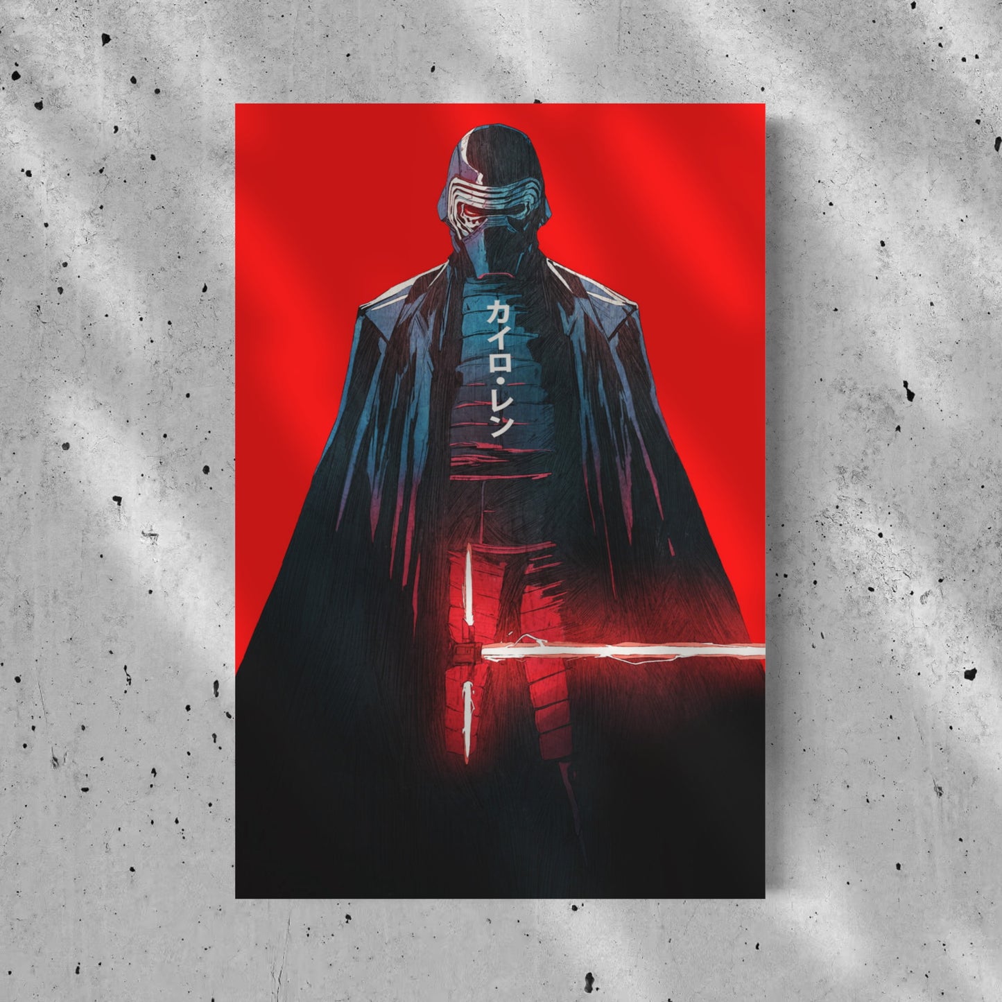 Cuadro decorativo canvas Kylo Ren 001