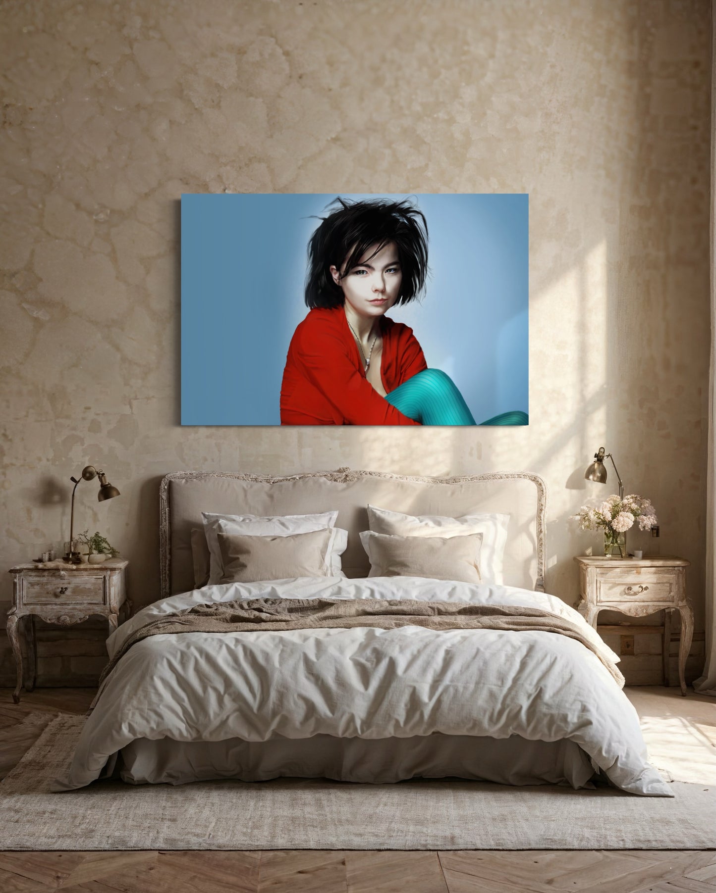 Cuadro decorativo canvas Björk 001