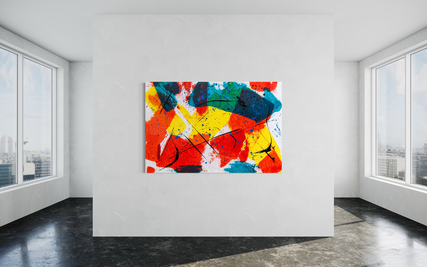 Cuadro decorativo canvas Arte abstracto 026