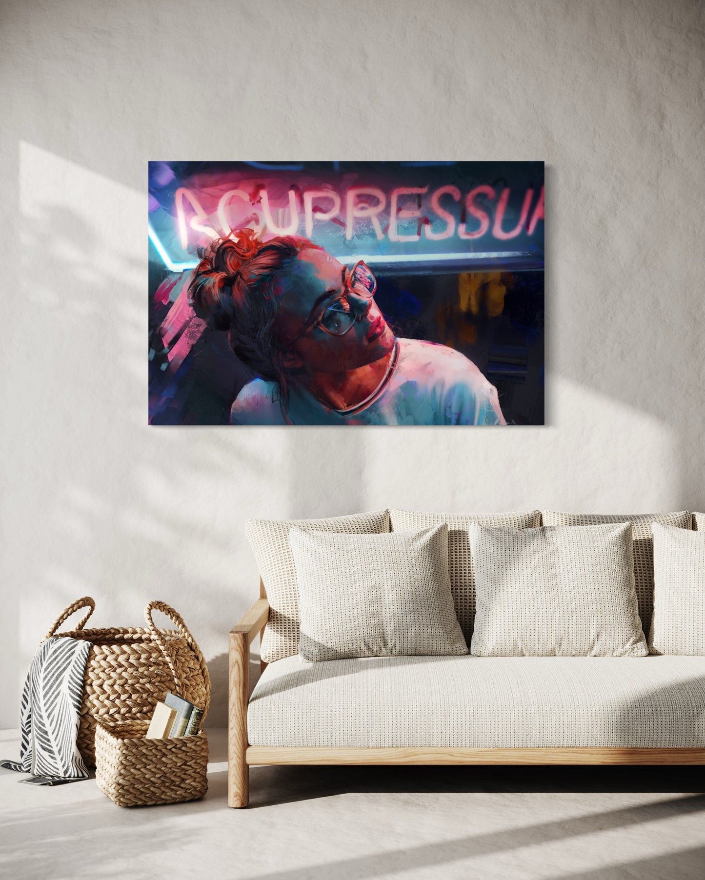 Cuadro decorativo canvas Mujer 024