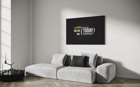 Cuadro decorativo canvas Your future