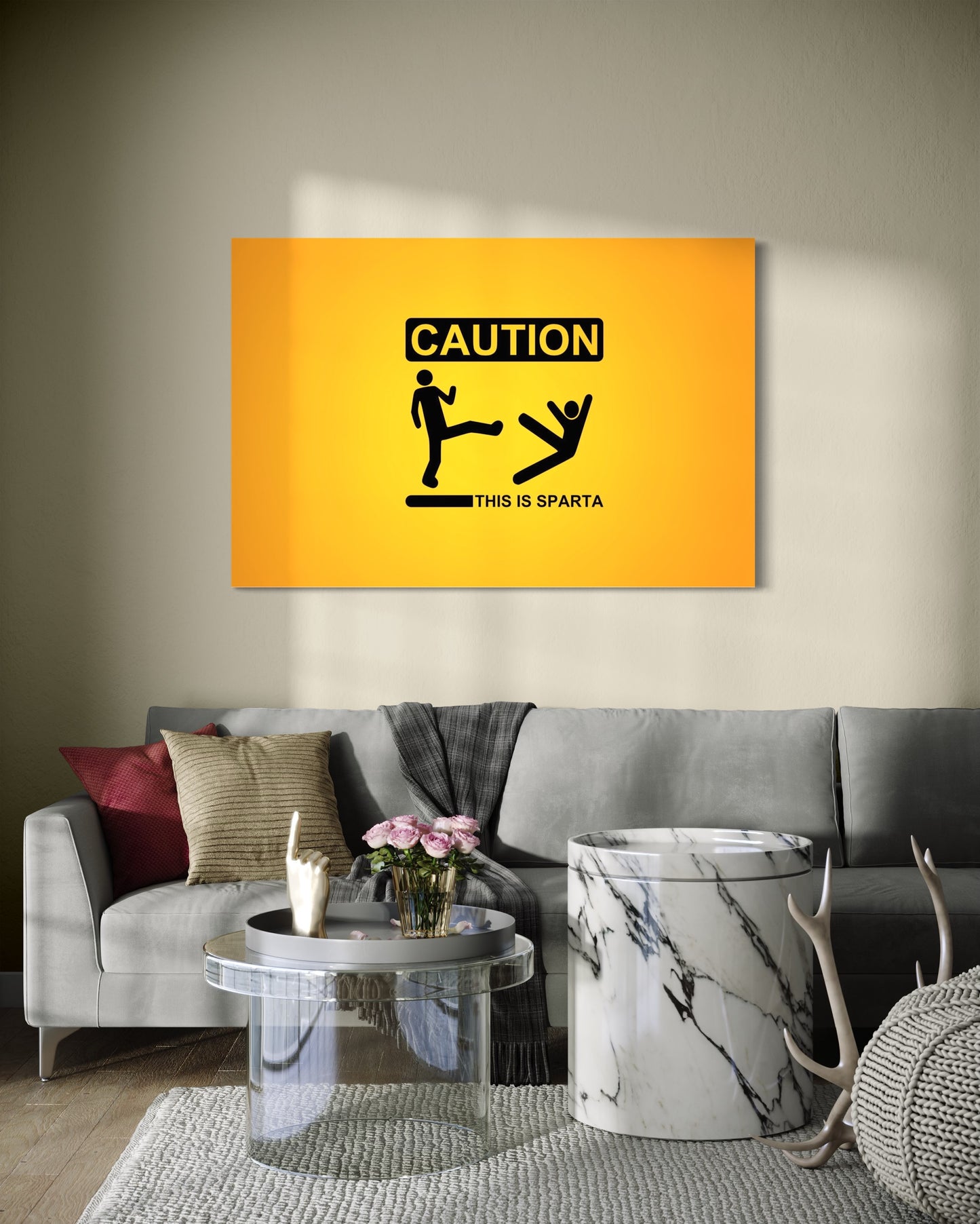Cuadro decorativo canvas This is Sparta