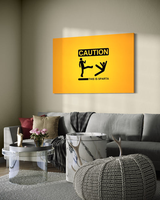 Cuadro decorativo canvas This is Sparta