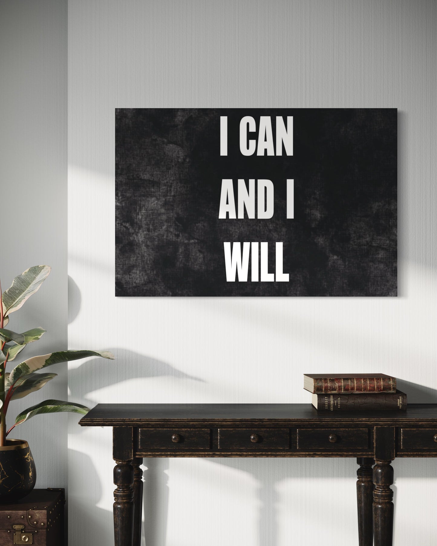 Cuadro decorativo canvas I can
