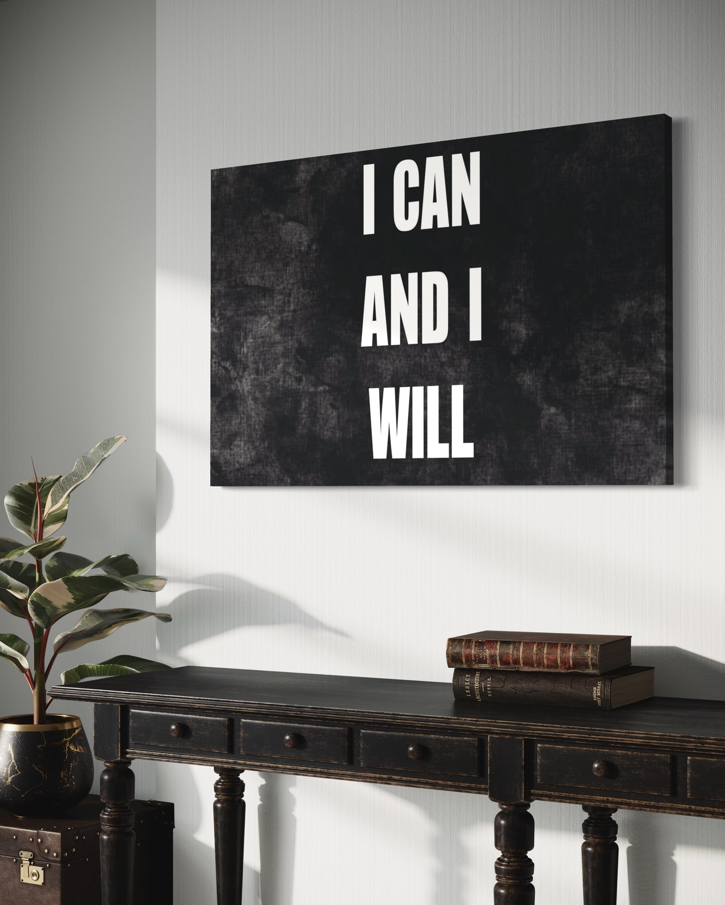 Cuadro decorativo canvas I can