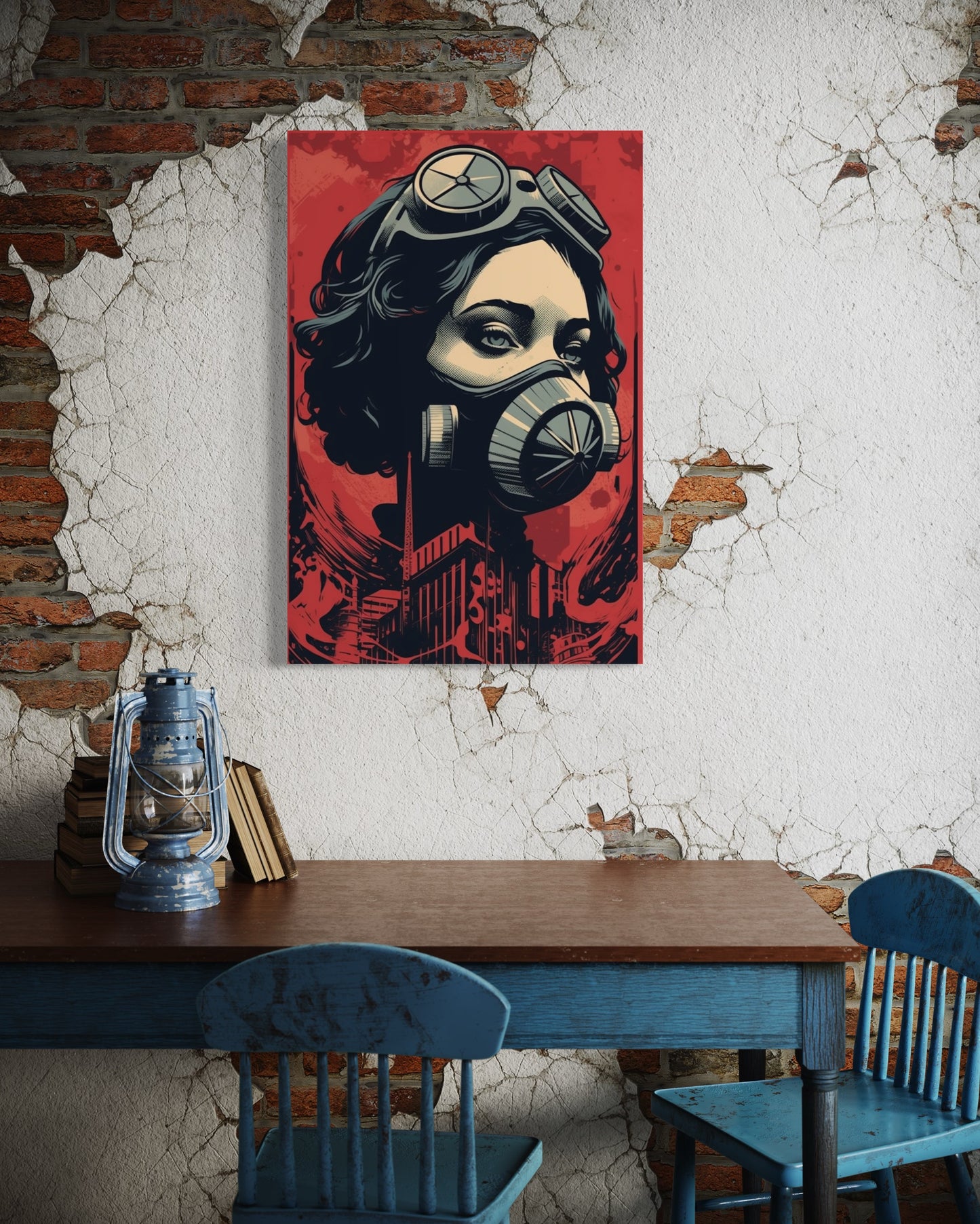Cuadro decorativo canvas Mujer 026