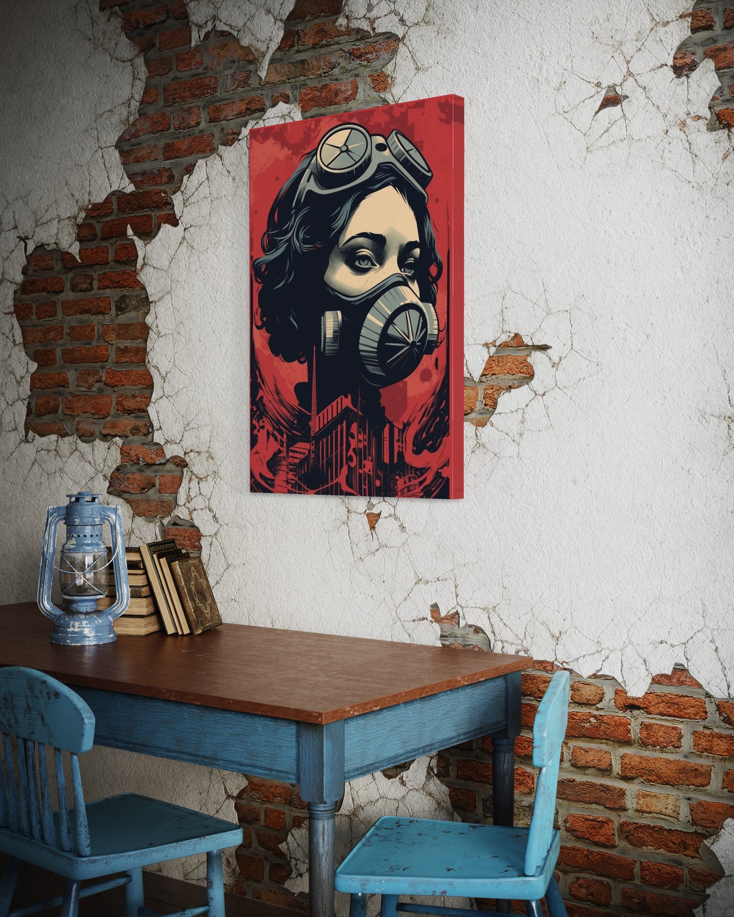 Cuadro decorativo canvas Mujer 026