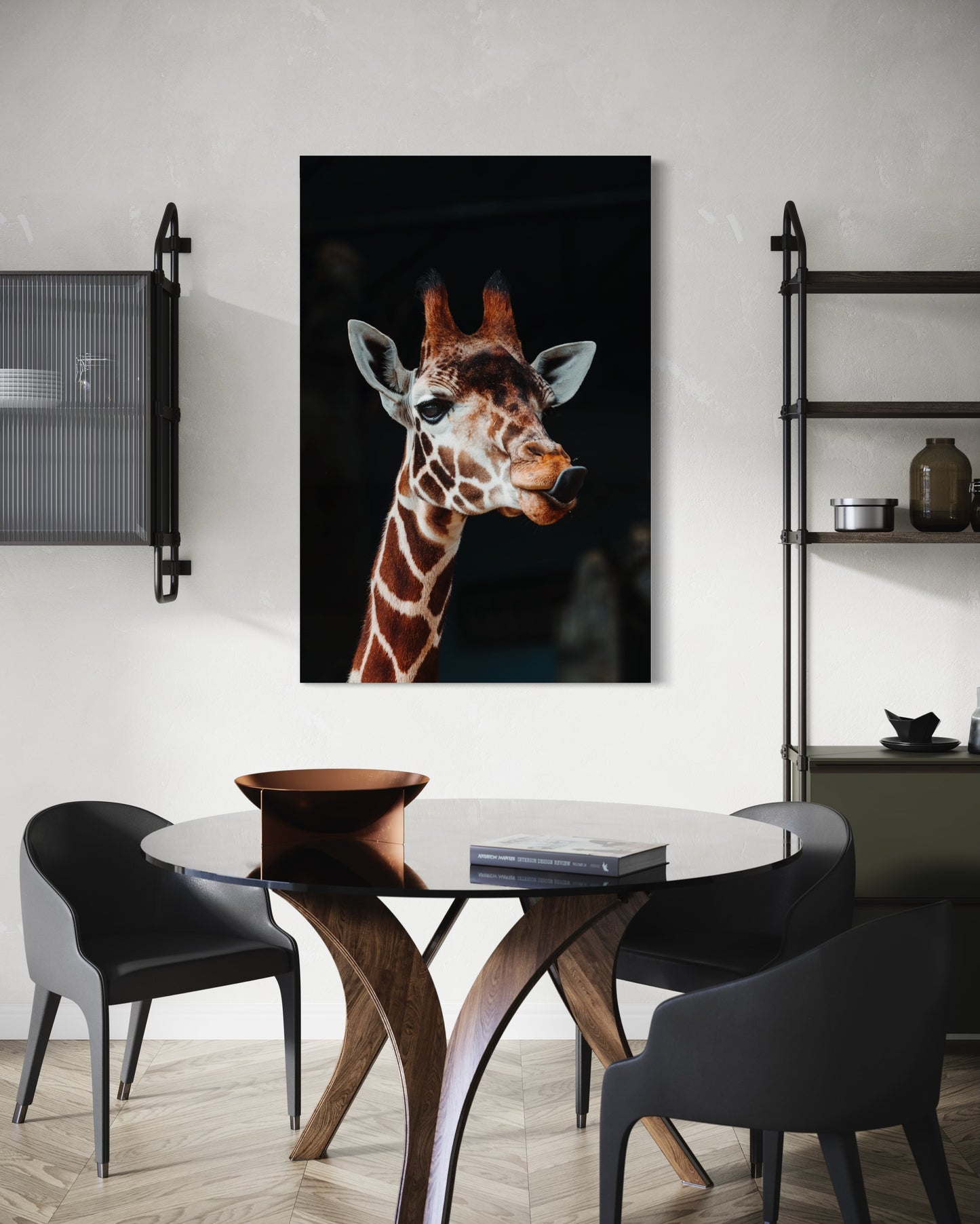 Cuadro decorativo canvas Jirafa 003