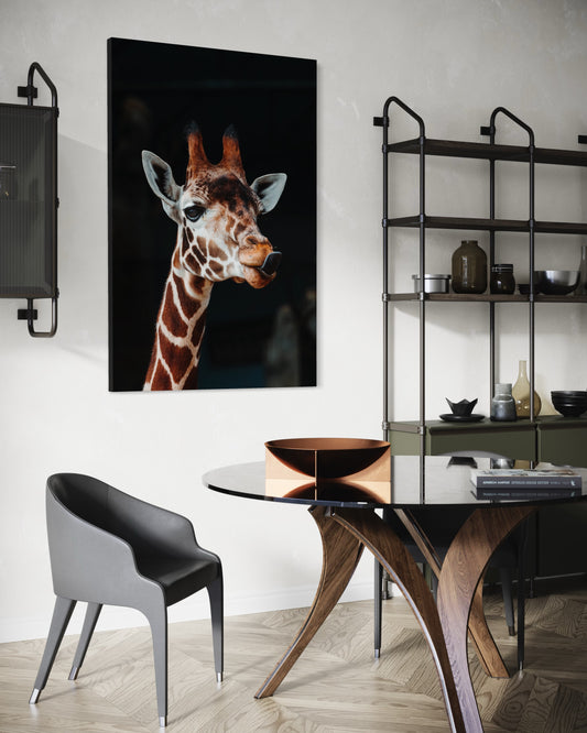 Cuadro decorativo canvas Jirafa 003