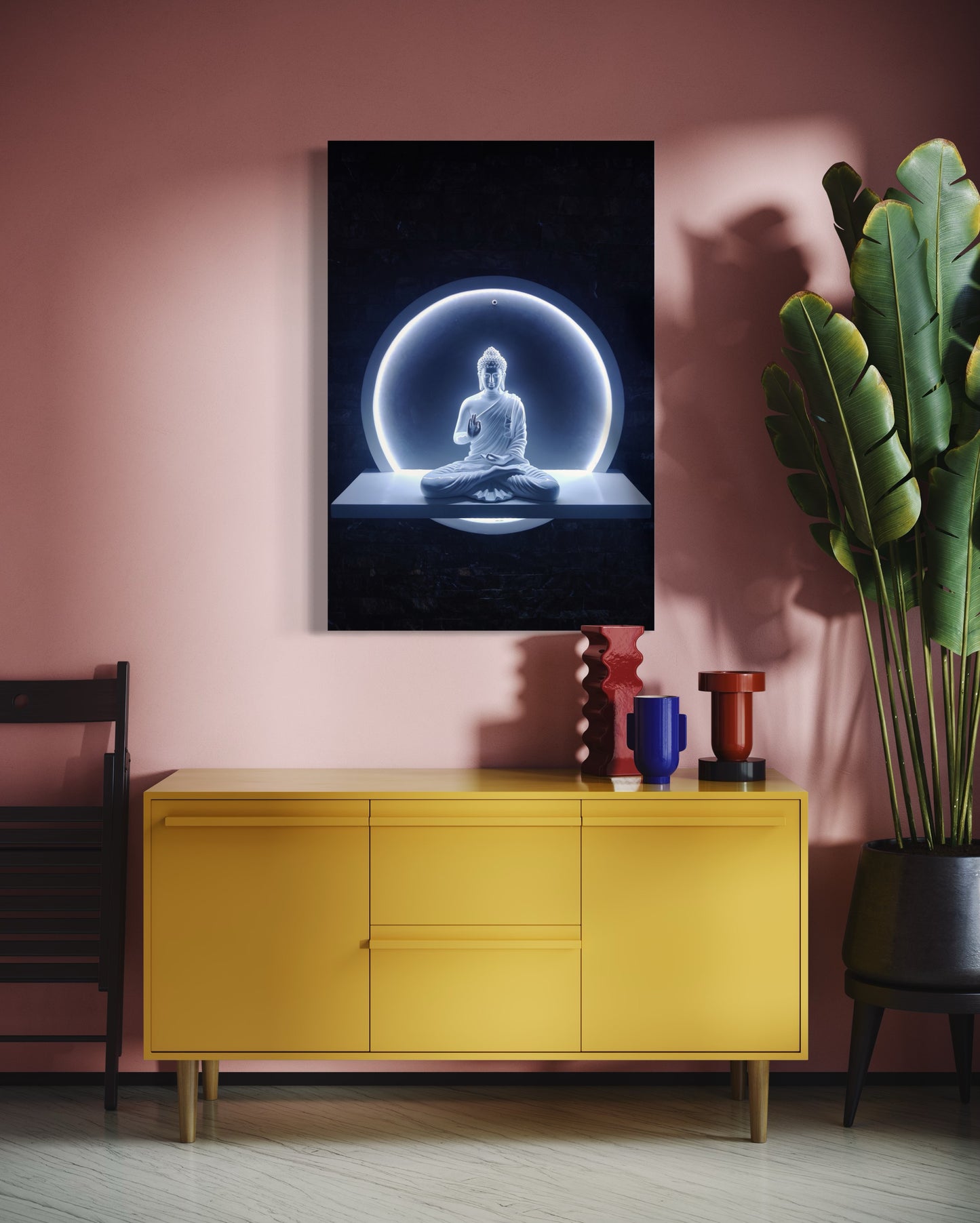 Cuadro decorativo canvas Buda 016