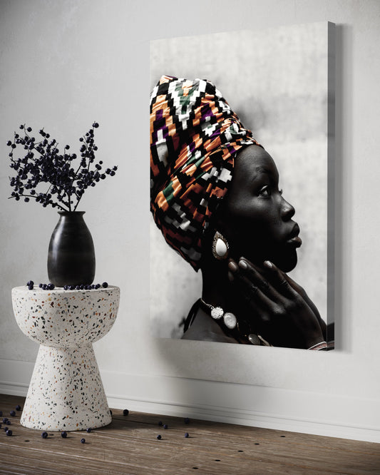 Cuadro decorativo canvas Mujer 029
