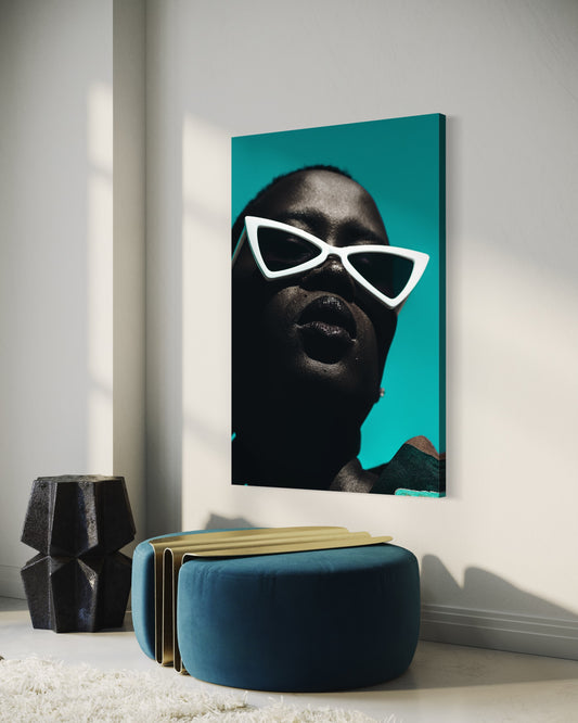 Cuadro decorativo canvas Mujer 028