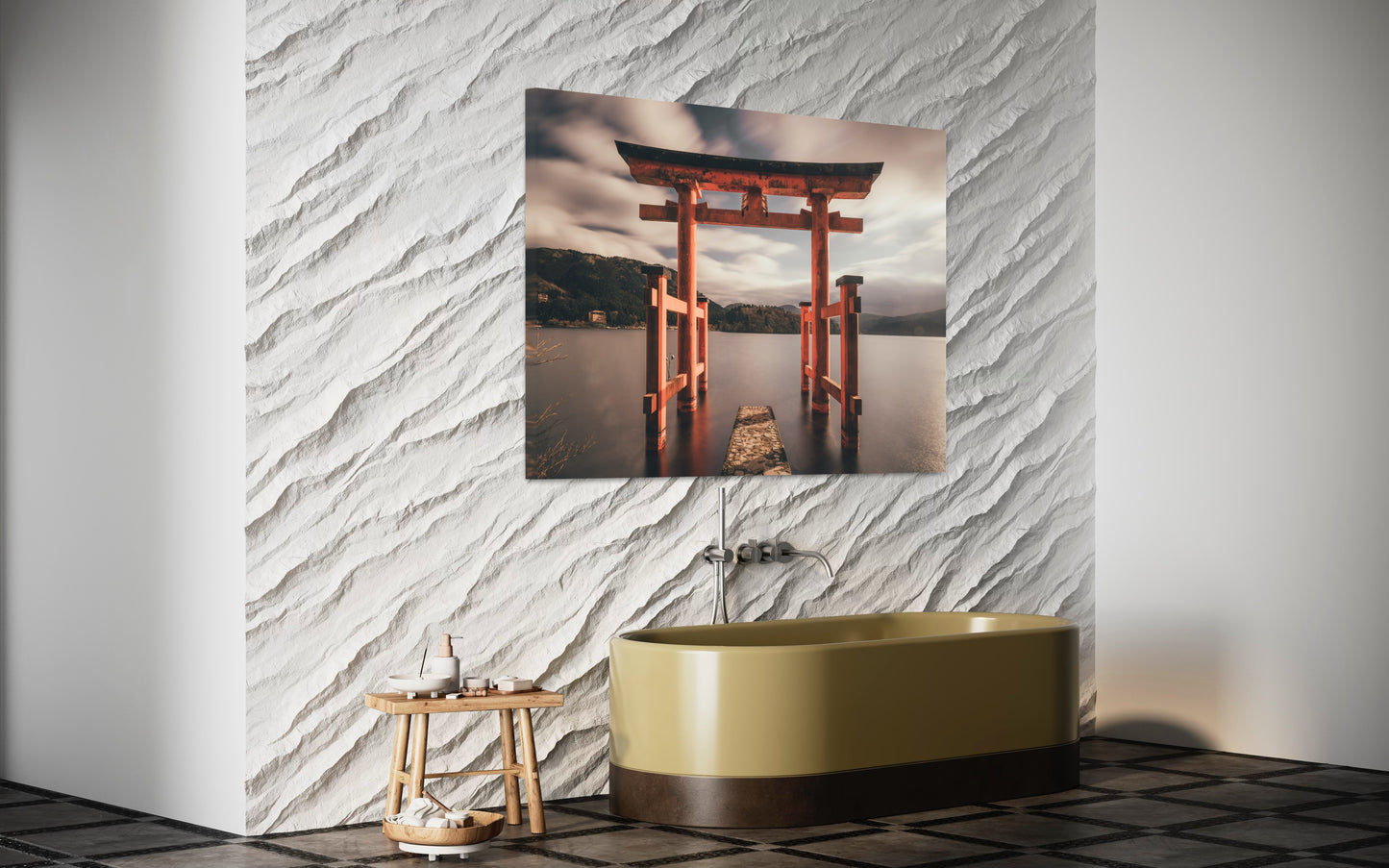 Cuadro decorativo canvas Pagoda 002