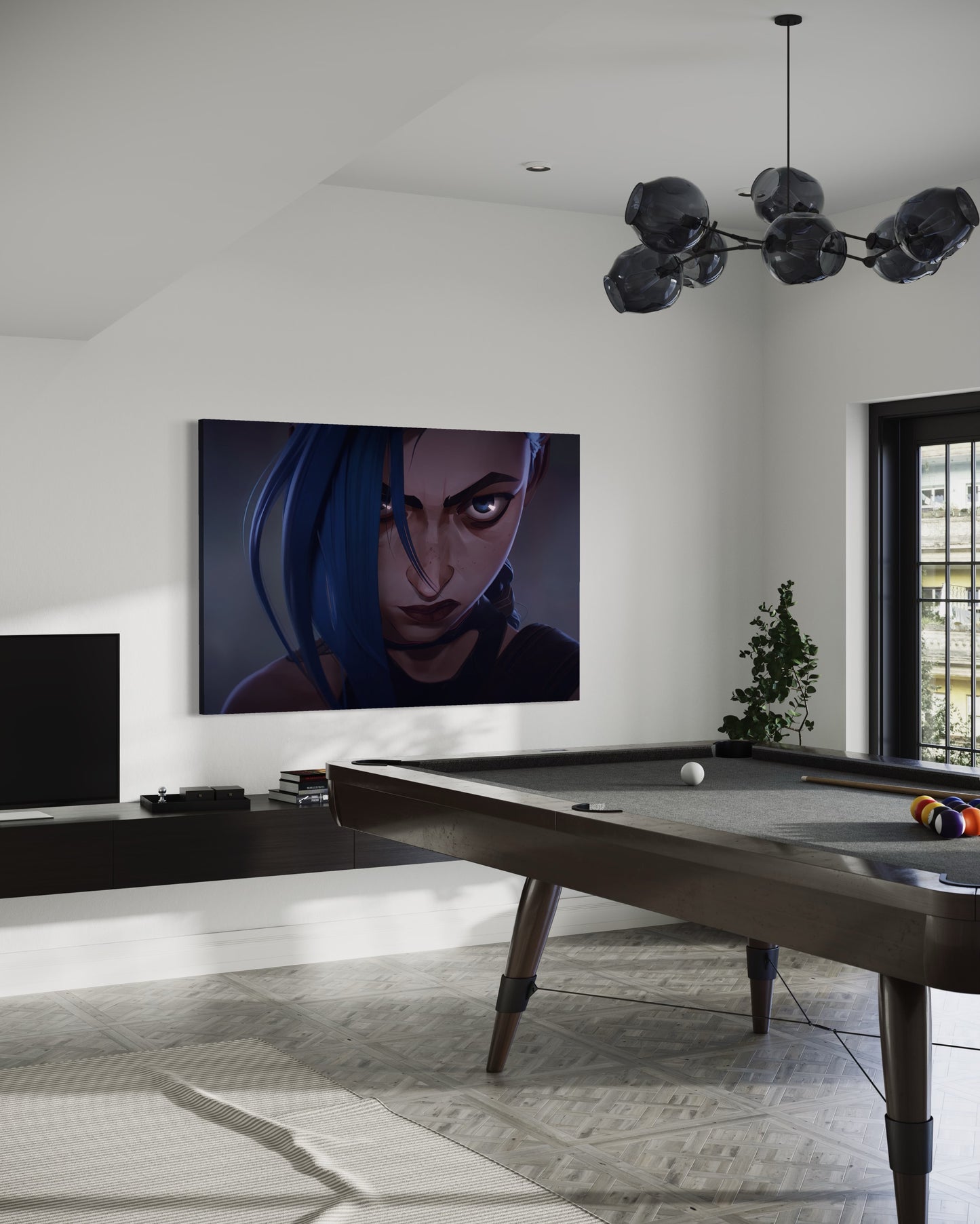 Cuadro decorativo canvas Arcane 001