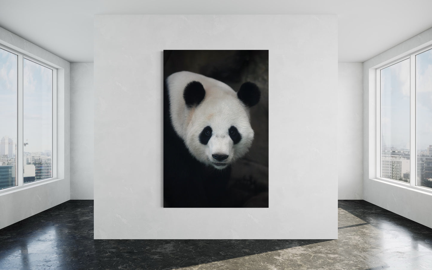 Cuadro decorativo canvas Panda 002