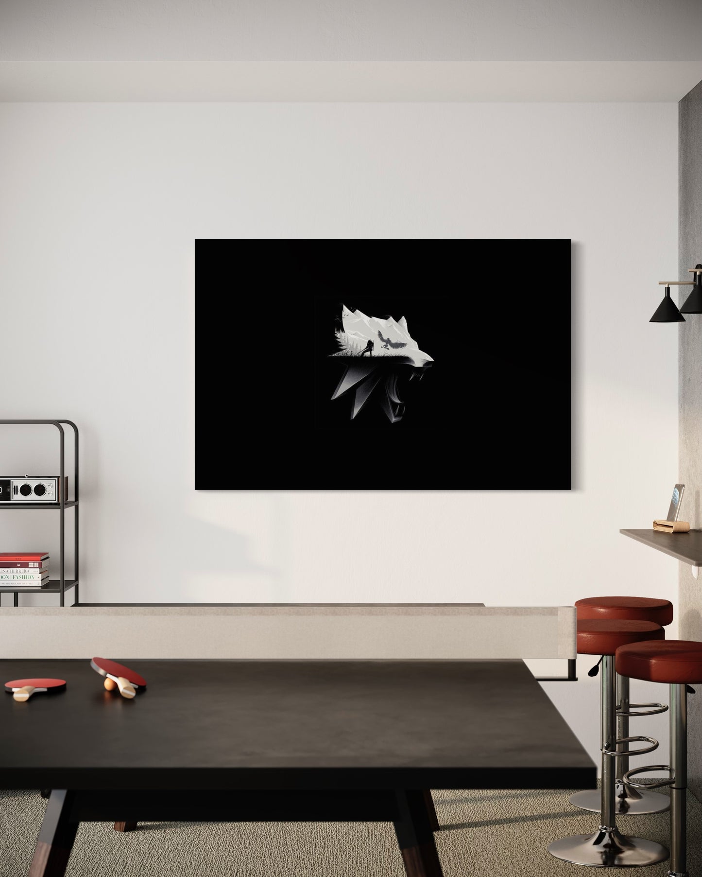 Cuadro decorativo canvas The Witcher