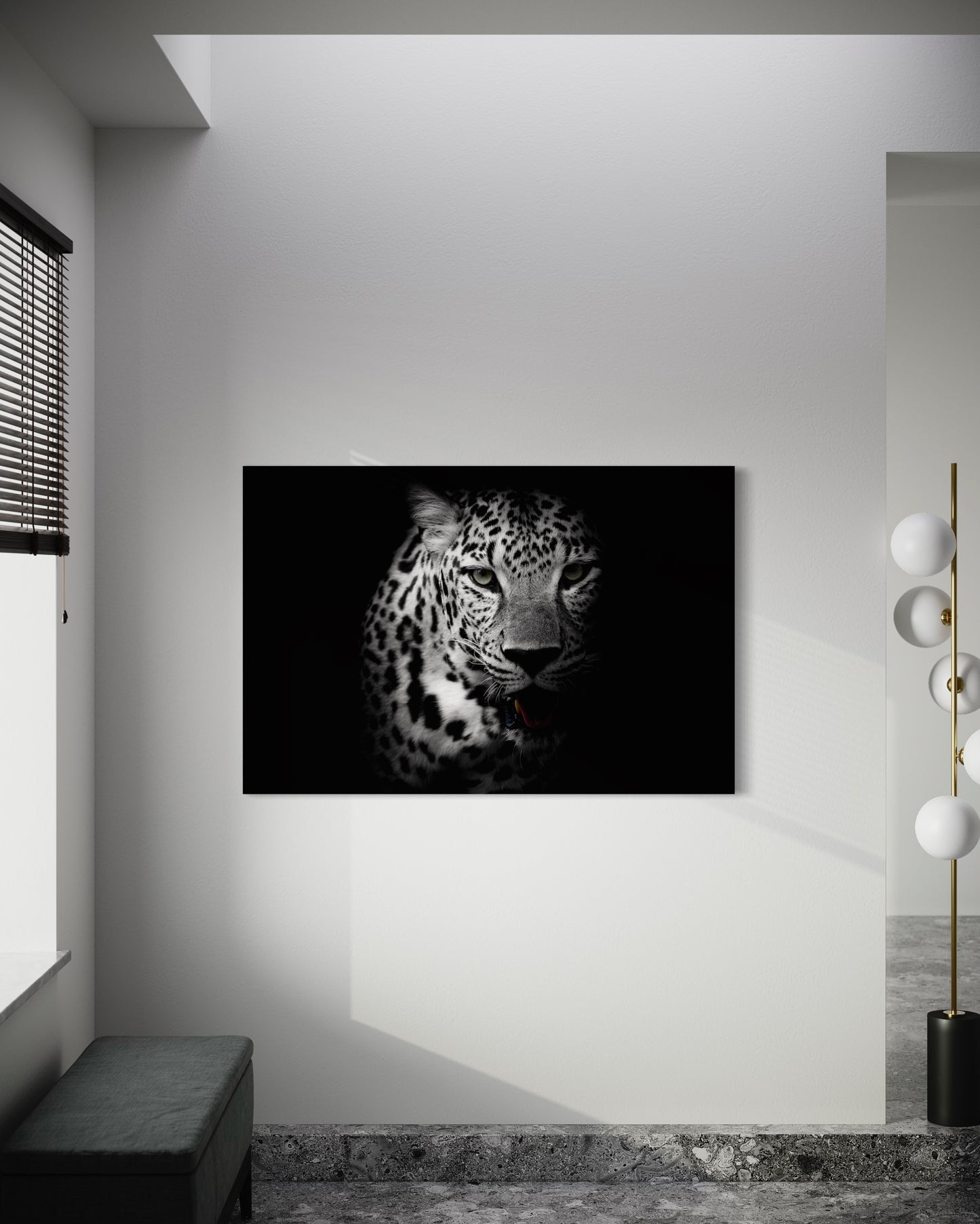 Cuadro decorativo canvas Jaguar 005
