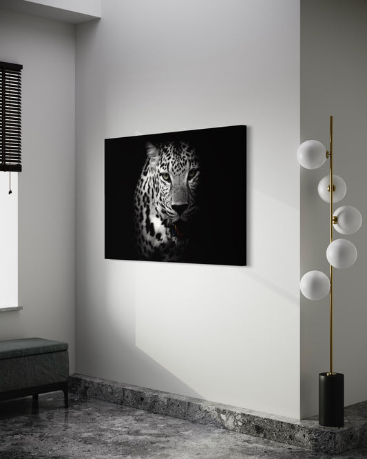 Cuadro decorativo canvas Jaguar 005