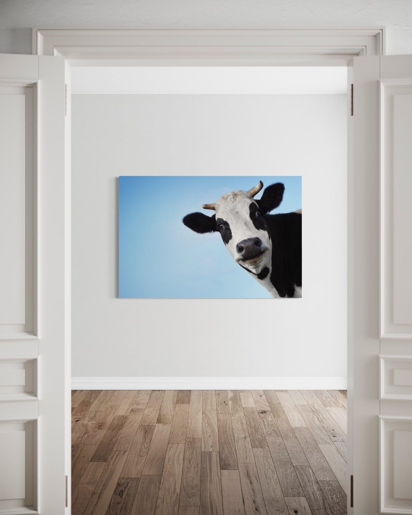 Cuadro decorativo canvas Vaca 001