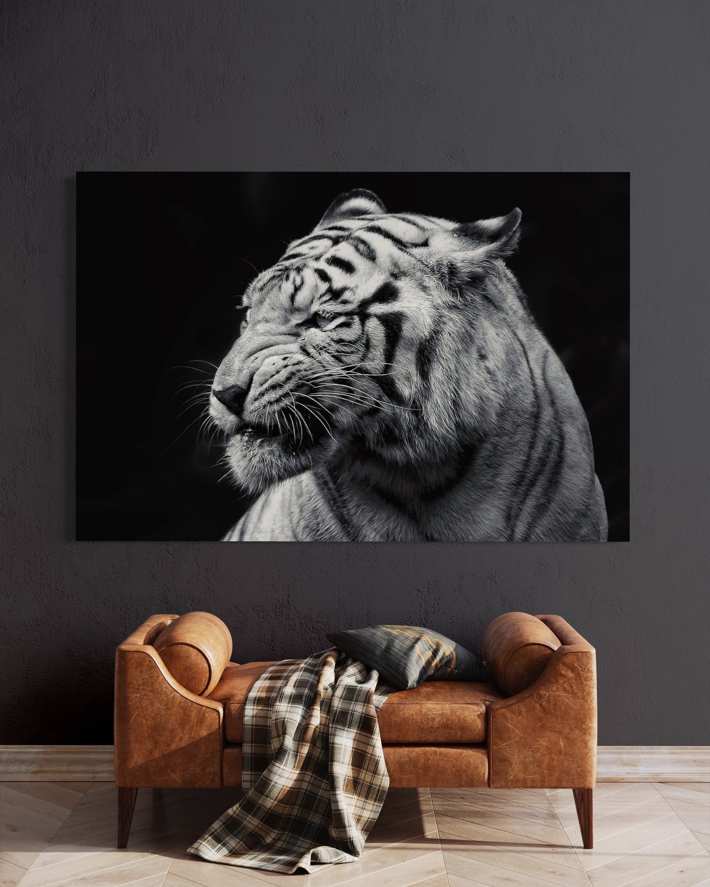 Cuadro decorativo canvas Tigre 004