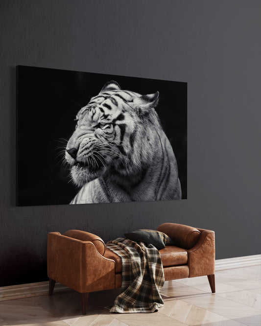 Cuadro decorativo canvas Tigre 004