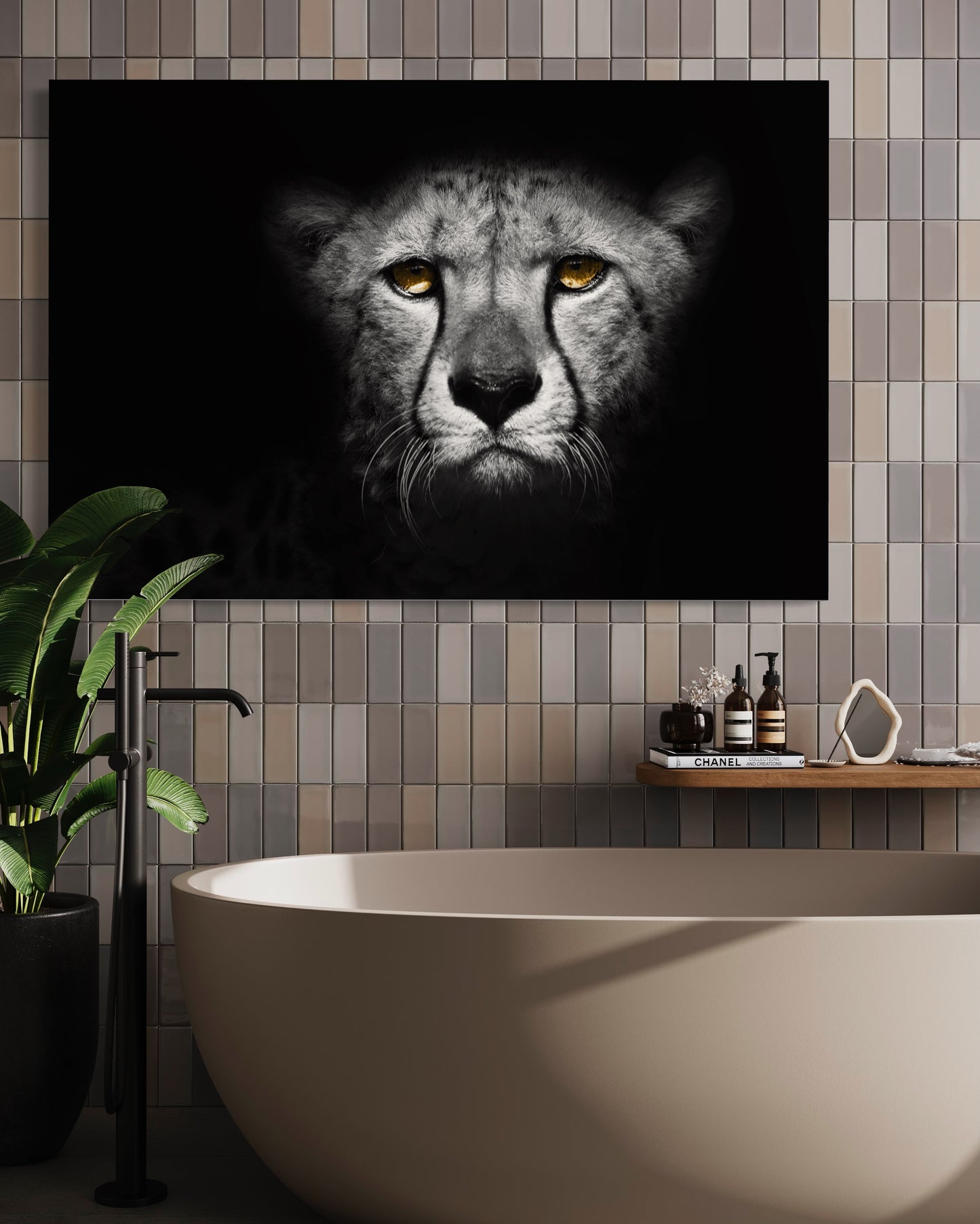 Cuadro decorativo canvas Guepardo 002