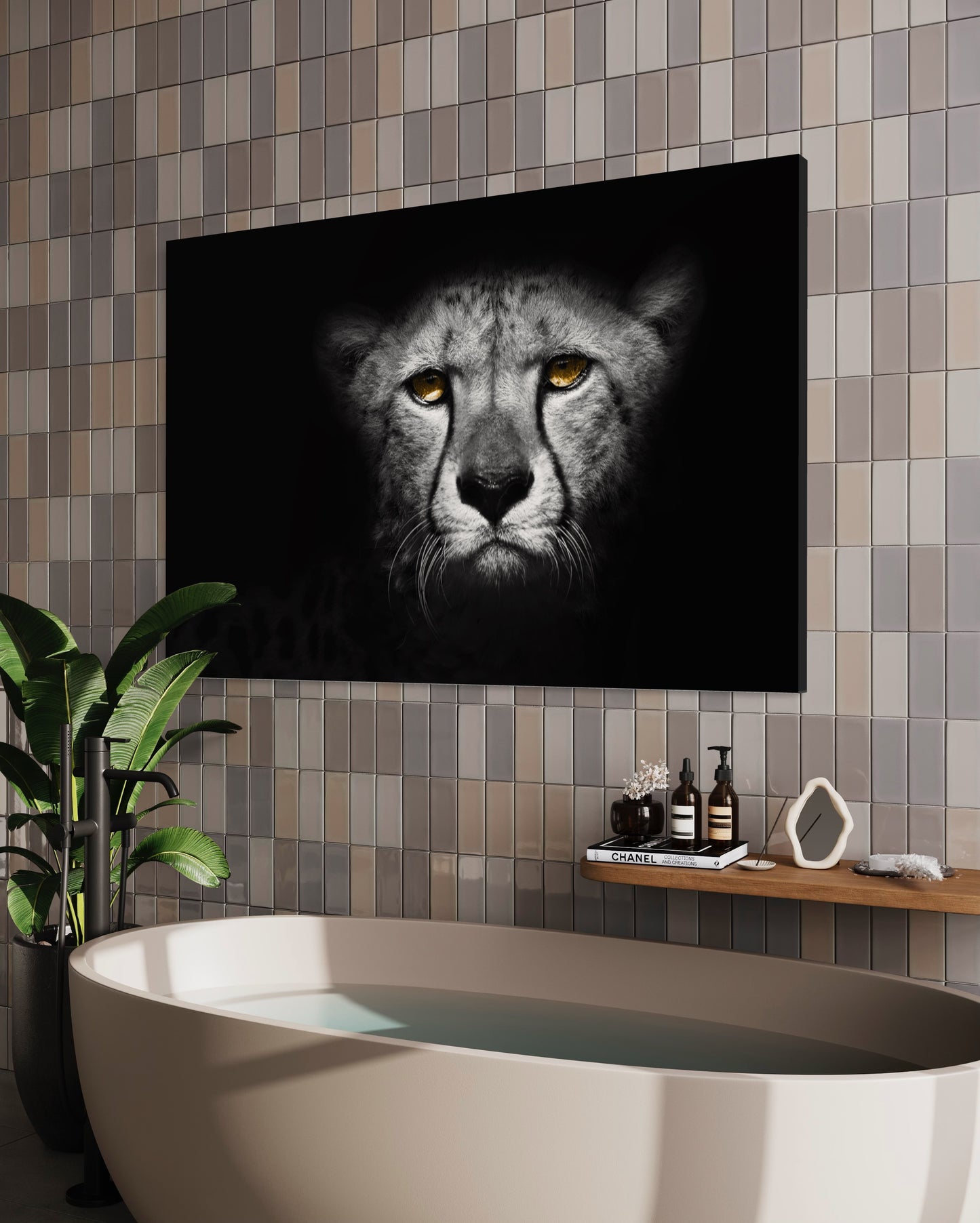Cuadro decorativo canvas Guepardo 002