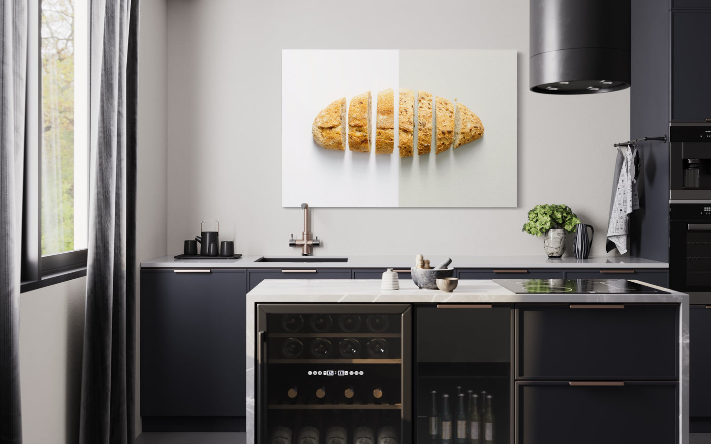 Cuadro decorativo canvas Pan 001