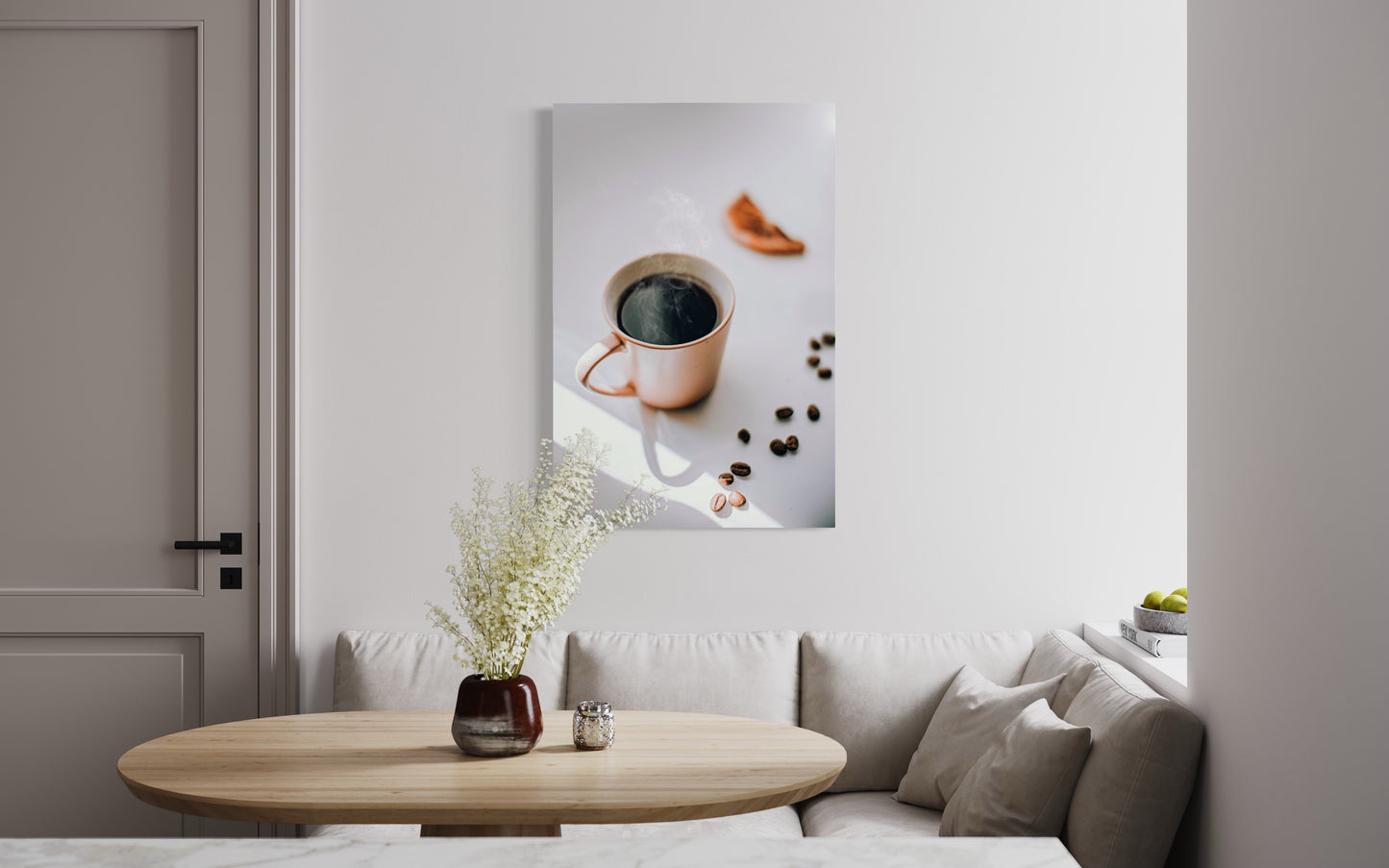 Cuadro decorativo canvas Café 001