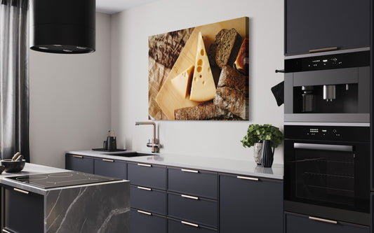 Cuadro decorativo canvas Quesos 001