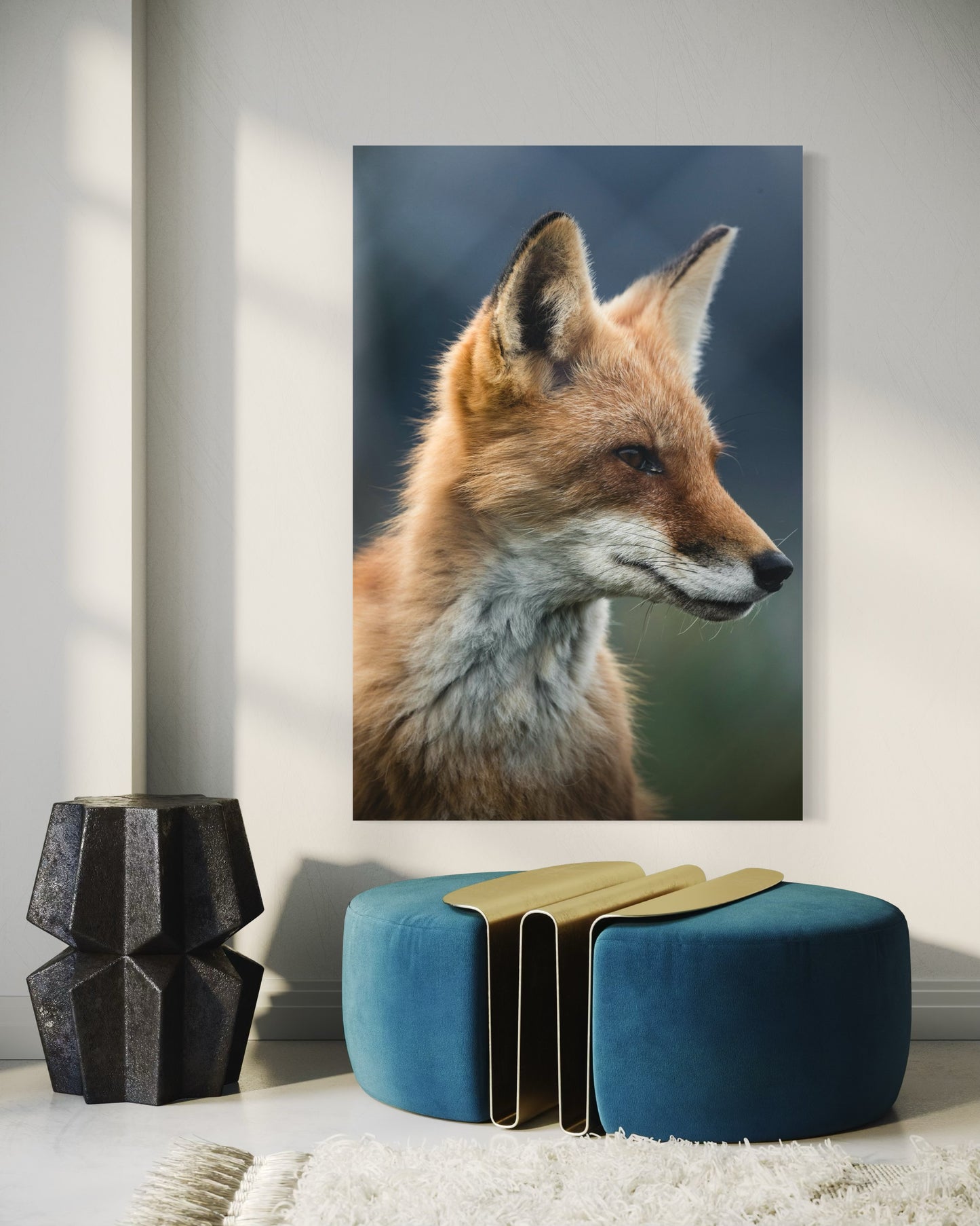 Cuadro decorativo canvas Zorro 001